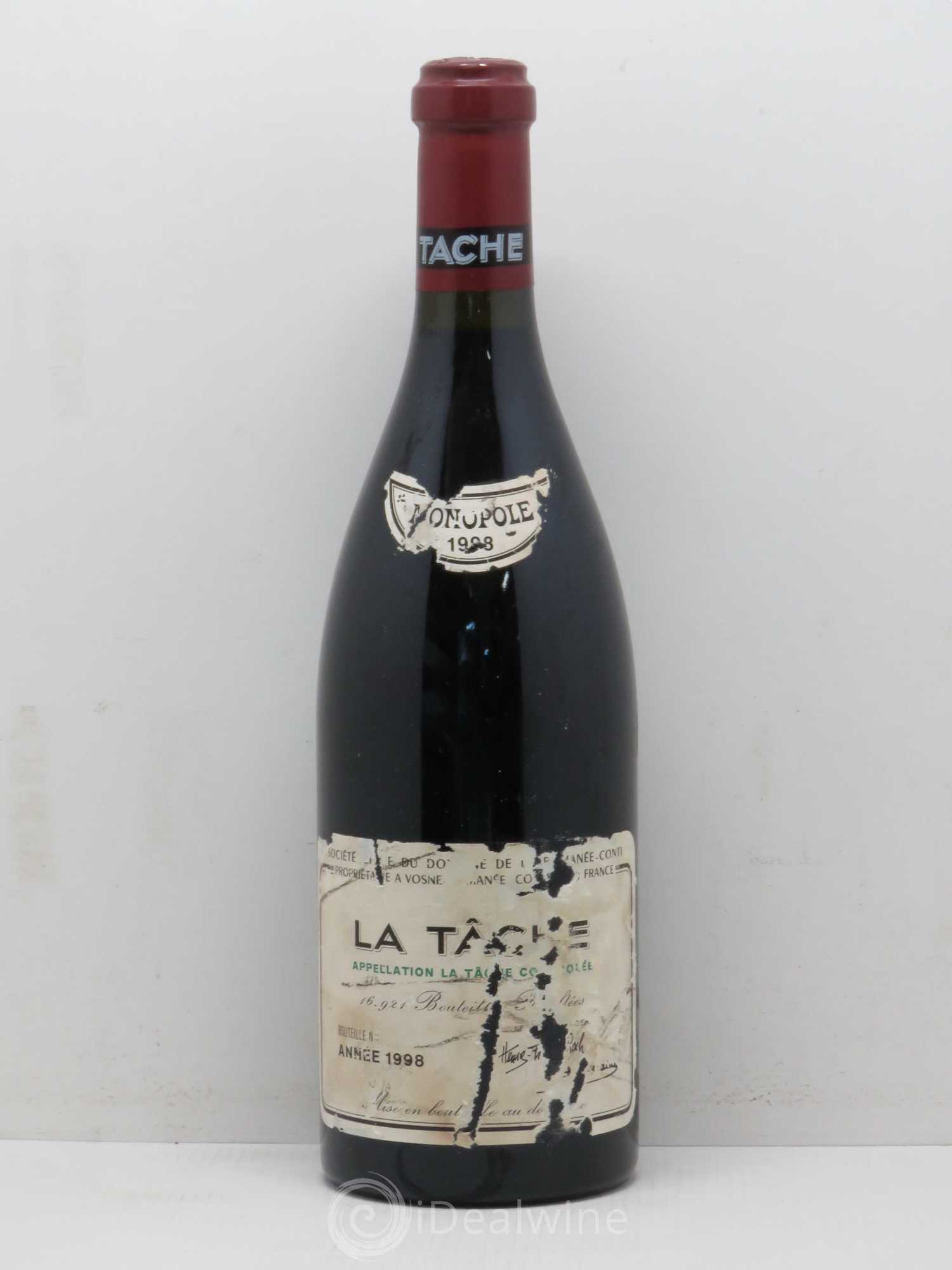 LA TACHE（ラターシュ）1998 Legendary La Tâche [1998] - Baghera/Blog