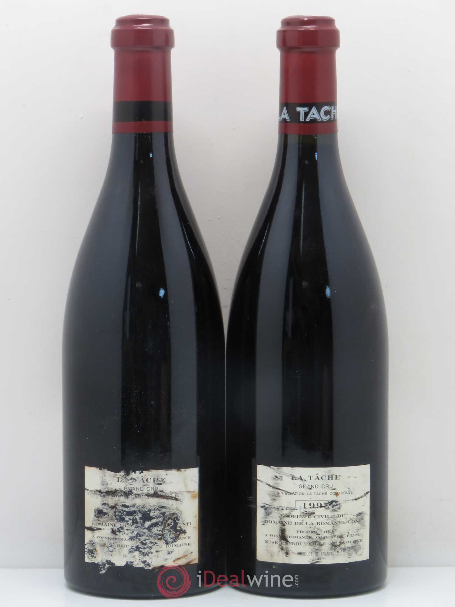 La Tâche Grand Cru Domaine de la Romanée-Conti 1998 - Lot de 2 bouteilles - 1
