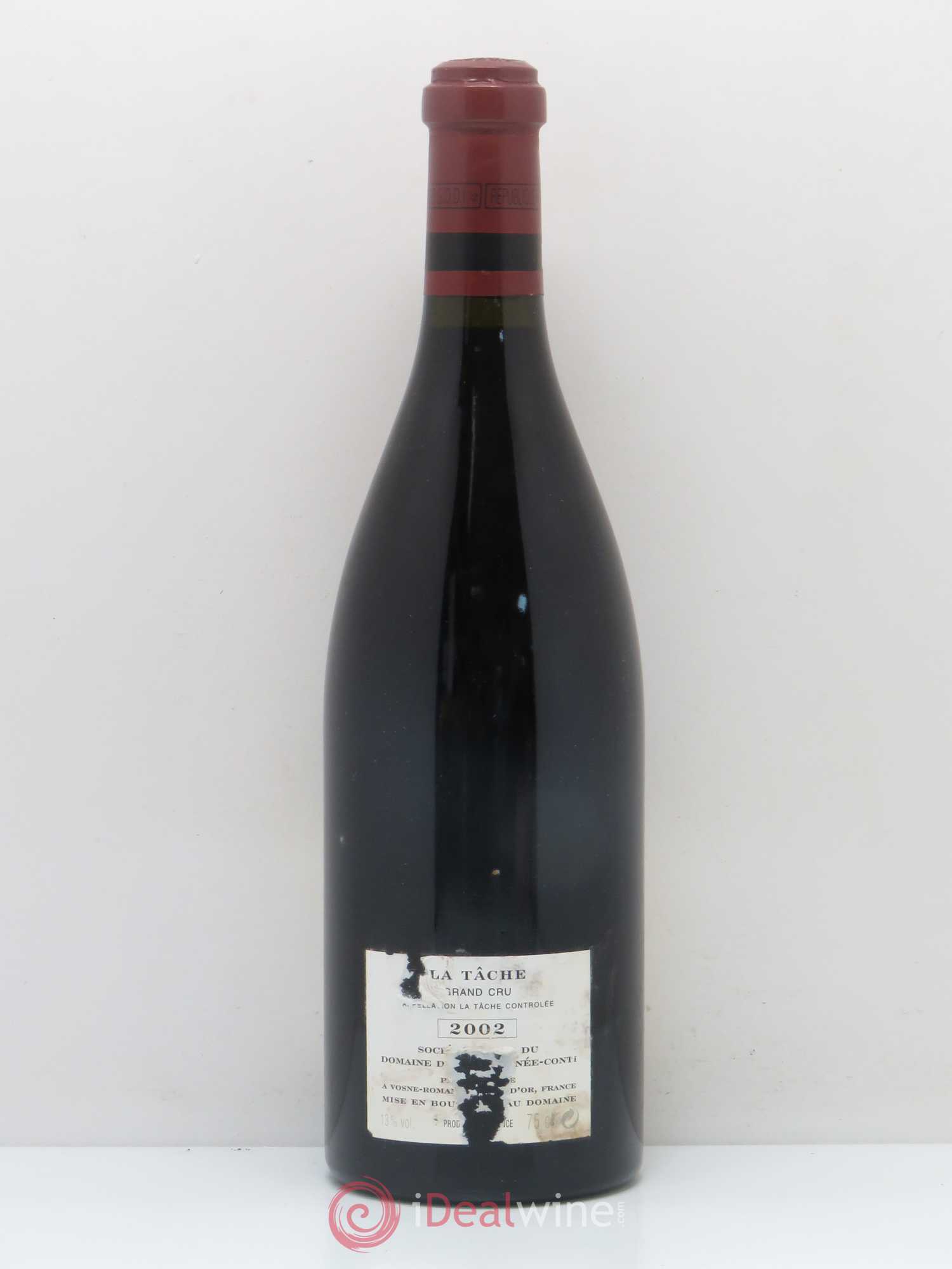 La Tâche Grand Cru Domaine de la Romanée-Conti 2002 - Lot de 1 bouteille - 1