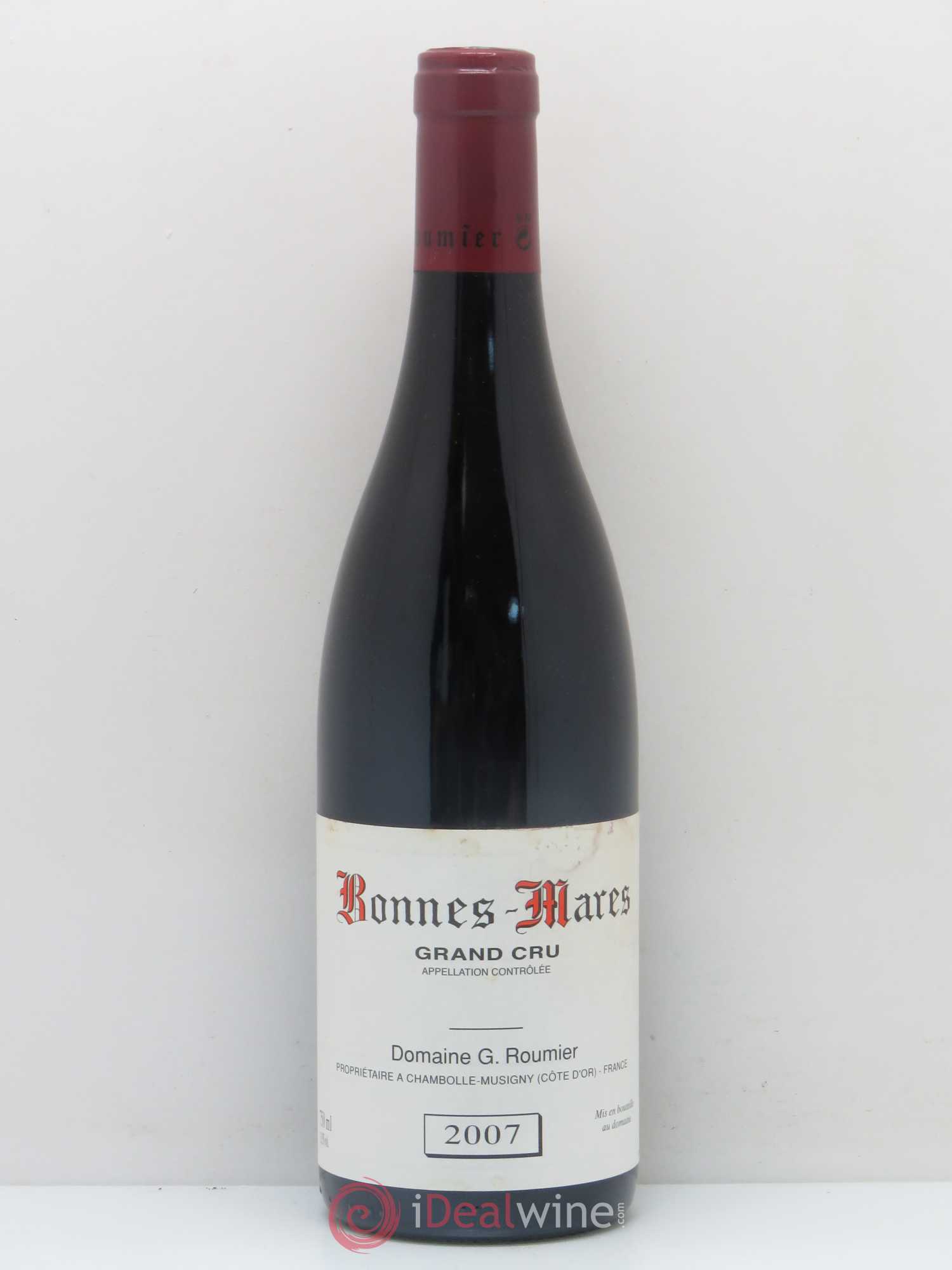 Bonnes-Mares Grand Cru Georges Roumier (Domaine) 2007 - Lot de 1 bouteille - 0