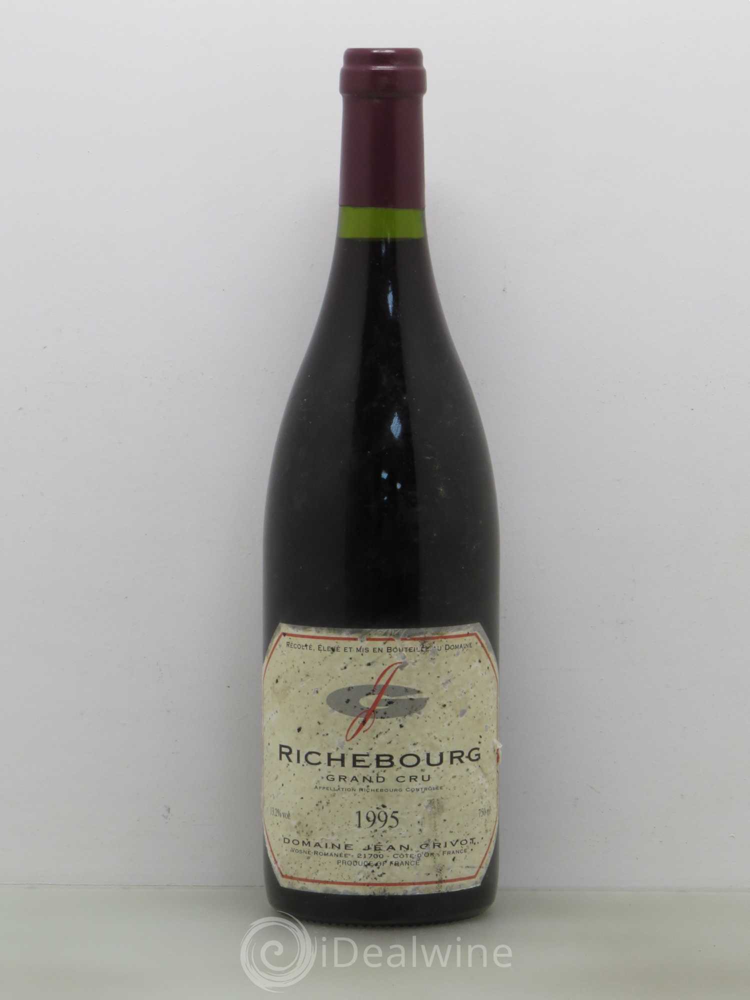 Richebourg Grand Cru Jean Grivot 1995 - Lot de 1 bouteille - 0