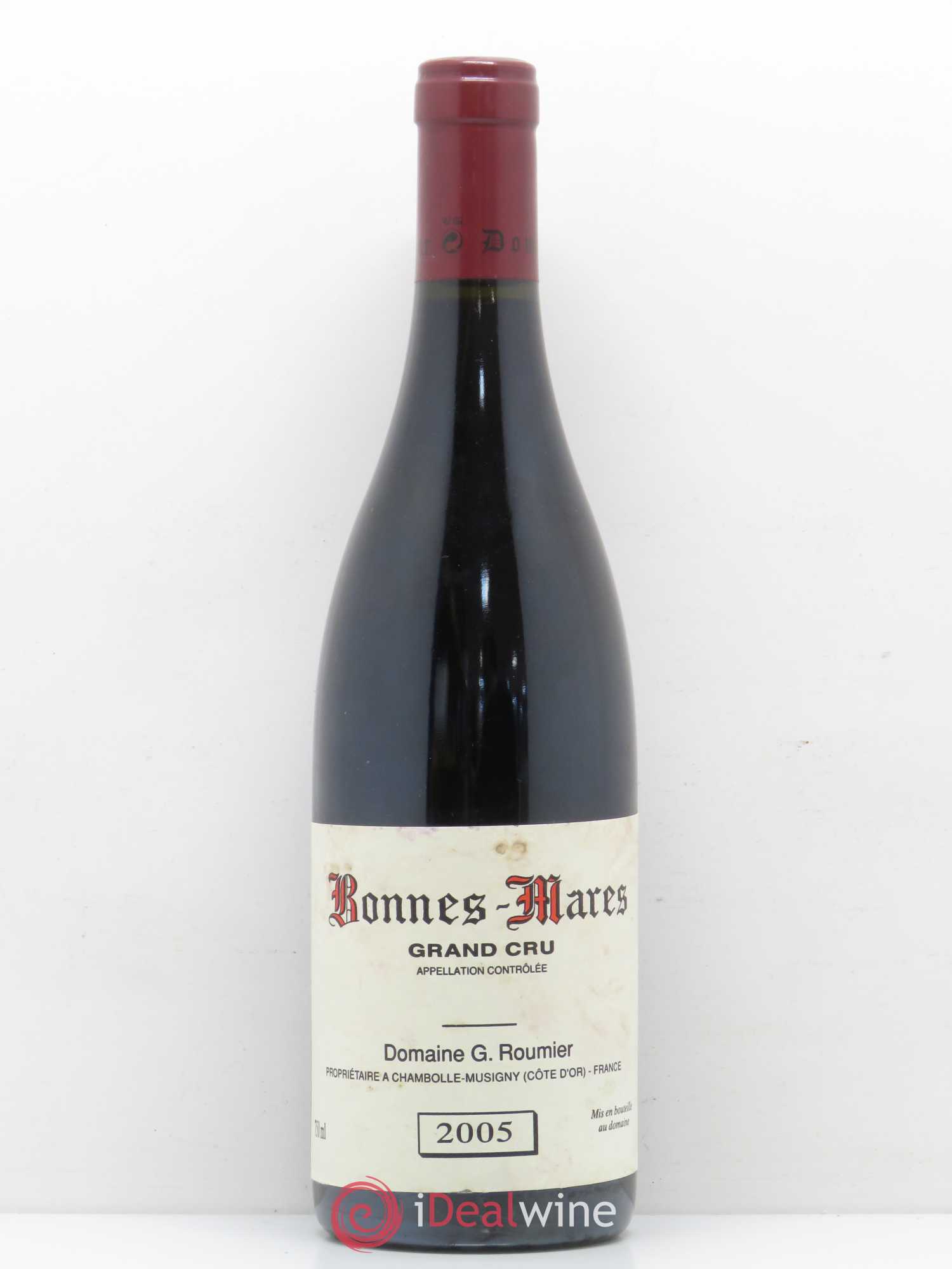 Bonnes-Mares Grand Cru Georges Roumier (Domaine) 2005 - Lot de 1 bouteille - 0