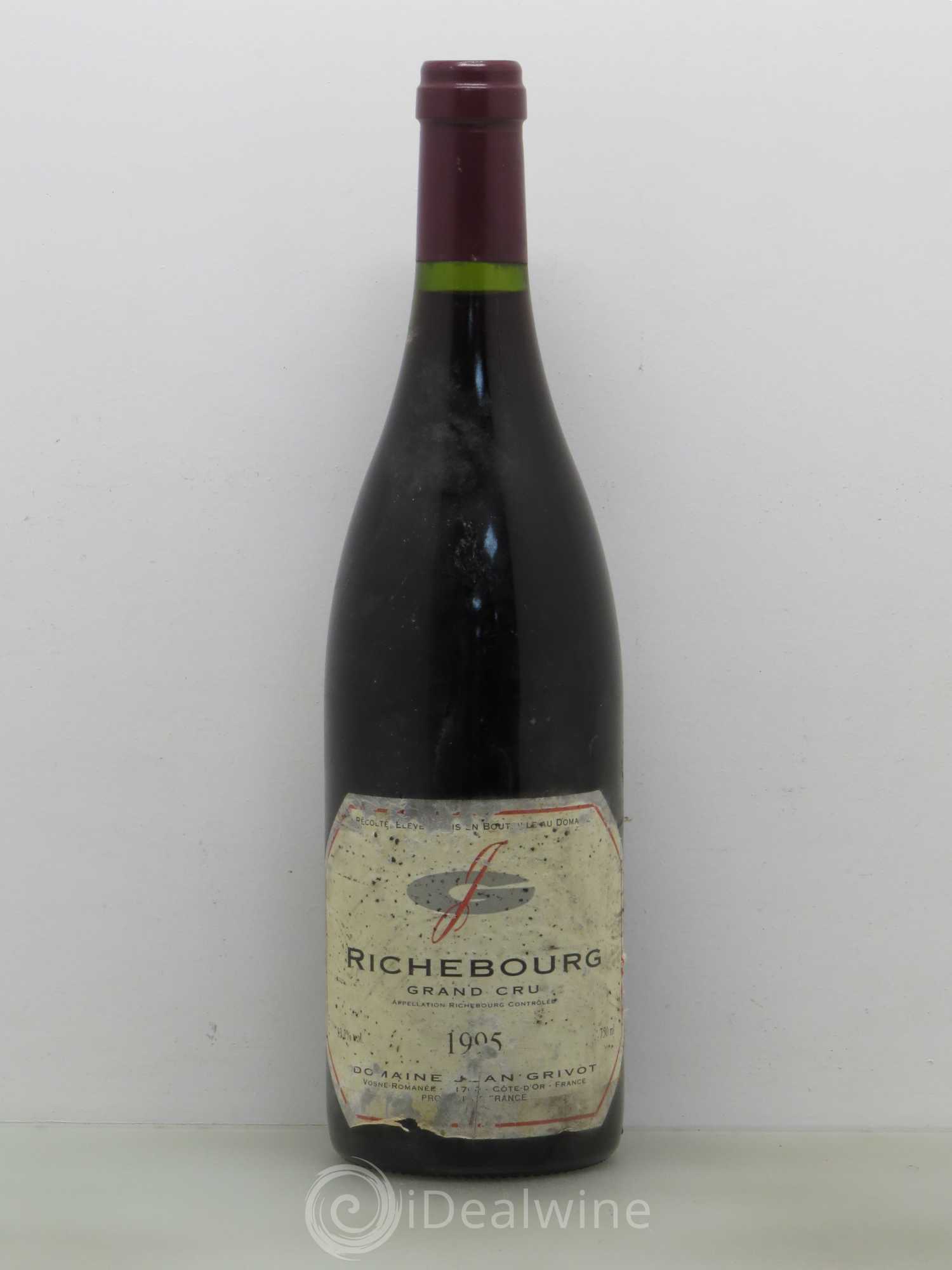 Richebourg Grand Cru Jean Grivot 1995 - Lot de 1 bouteille - 0
