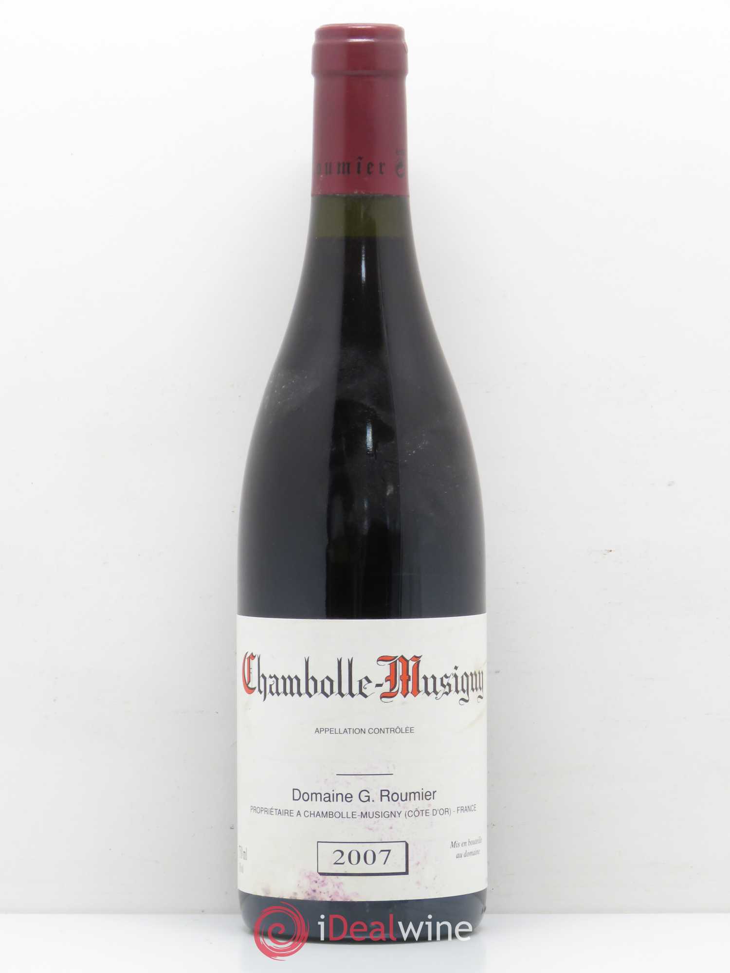 Chambolle-Musigny Georges Roumier (Domaine) 2007 - Posten von 1 Flasche - 0