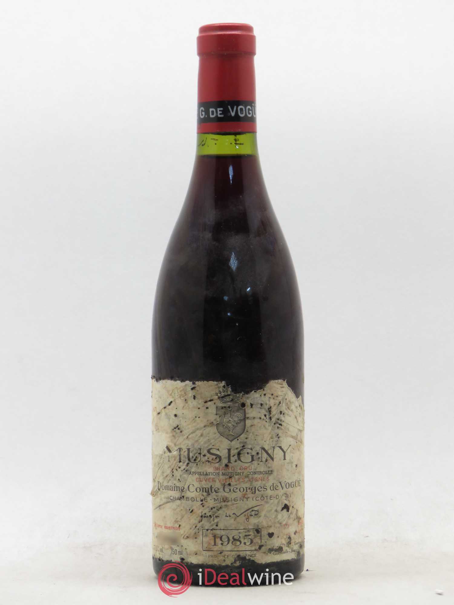 Musigny Grand Cru Cuvée Vieilles Vignes Comte Georges de Vogüé 1985 - Lot de 1 bouteille - 0