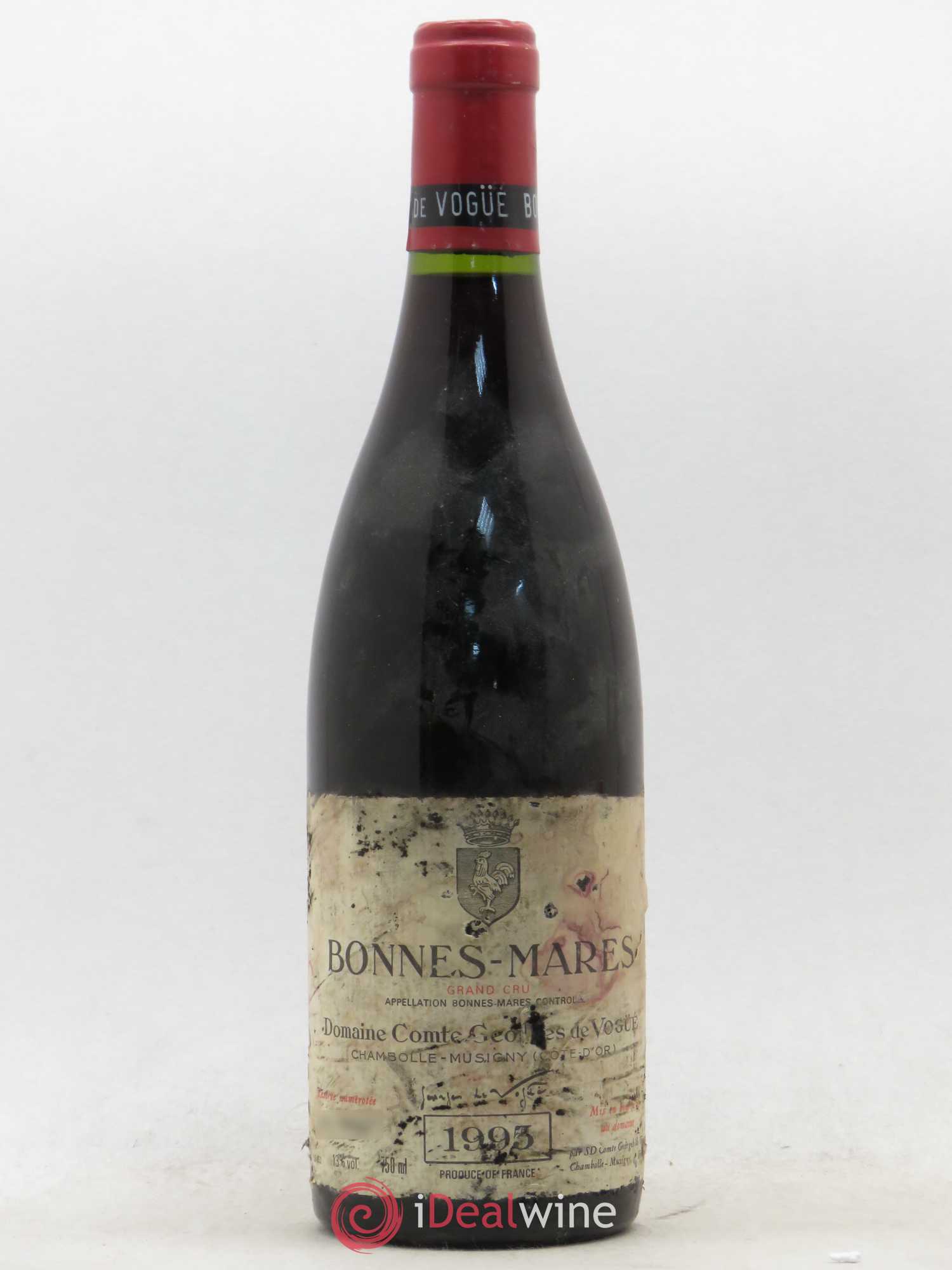 Bonnes-Mares Grand Cru Comte Georges de Vogüé 1993 - Lot de 1 bouteille - 0