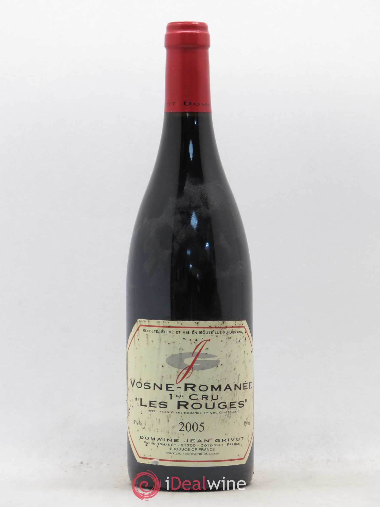 Vosne-Romanée 1er Cru Les Rouges Jean Grivot 2005 - Lotto di 1 bottiglia - 0