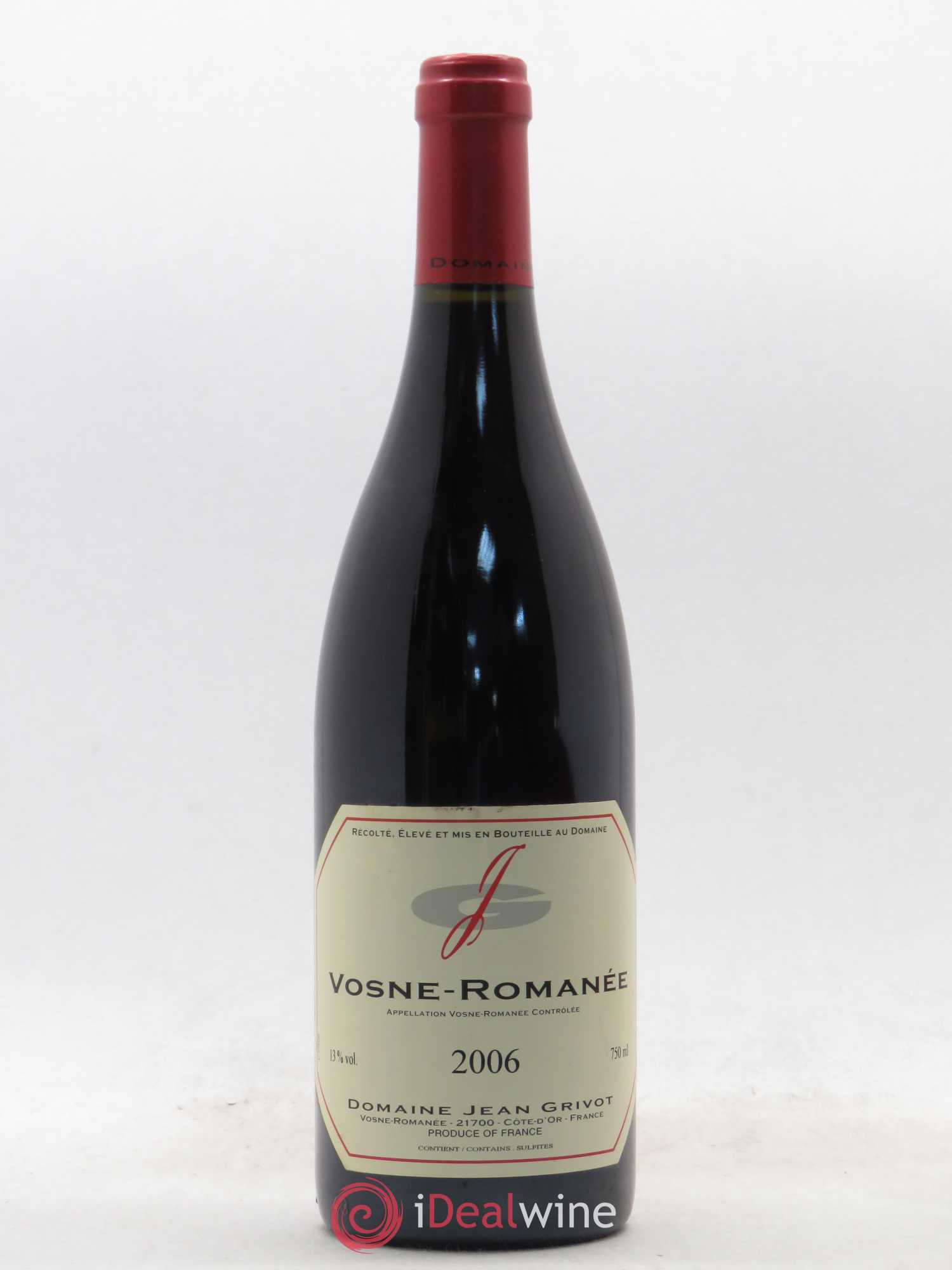 Vosne-Romanée Jean Grivot 2006 - Lot de 1 bouteille - 0