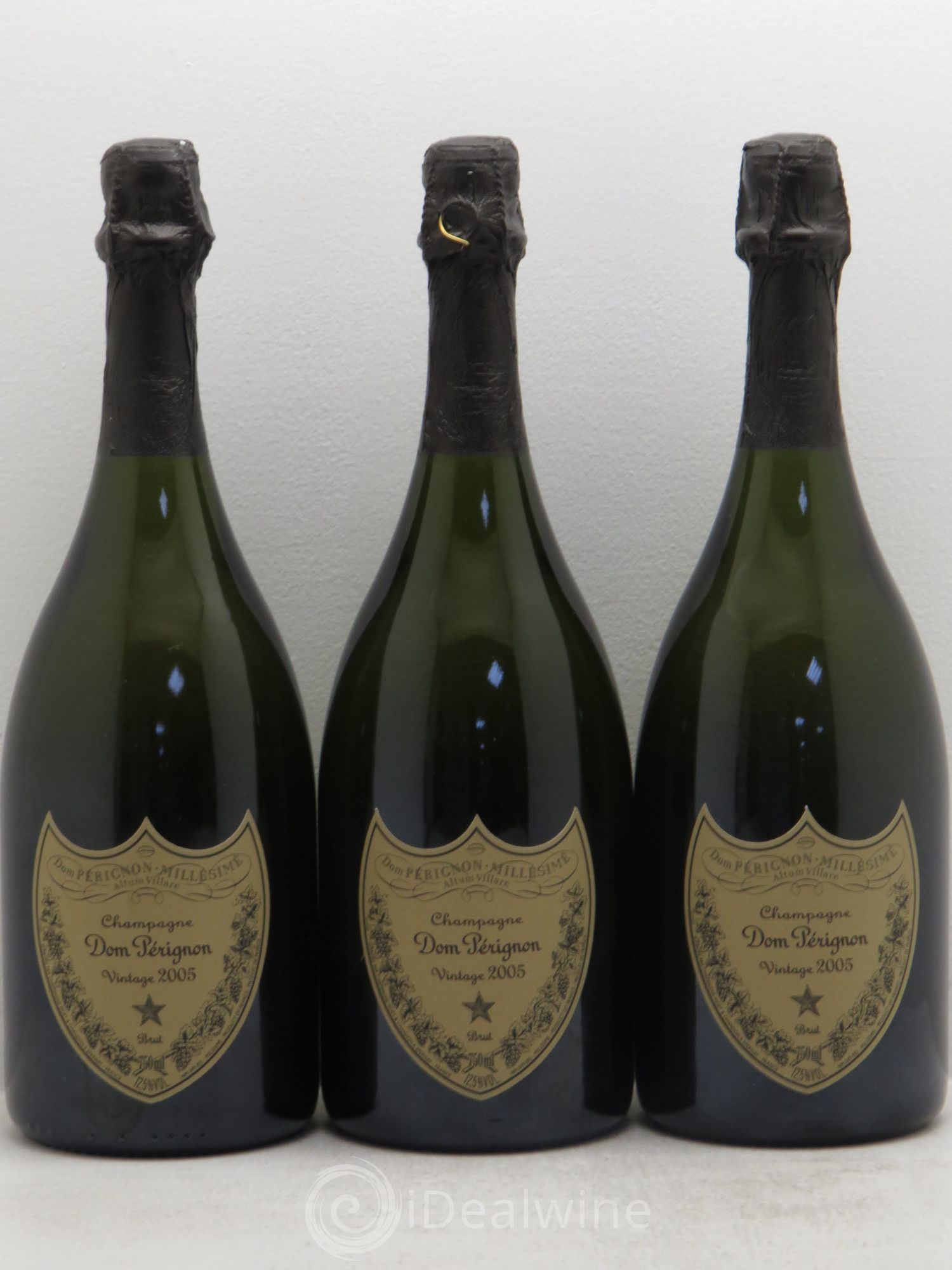 Brut Dom Pérignon 2005 - Lot de 3 bouteilles - 0