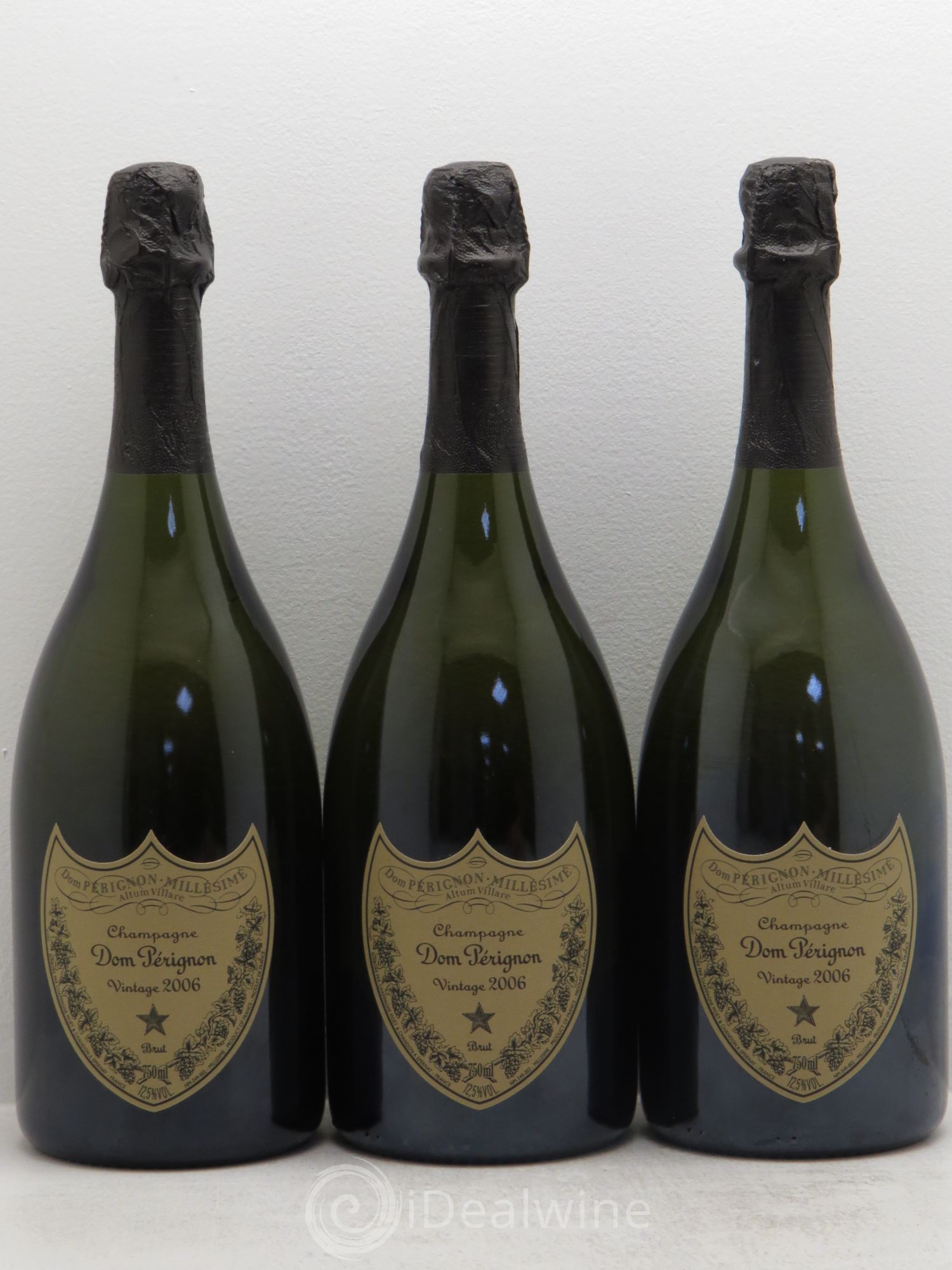 Brut Dom Pérignon 2006 - Lot de 3 bouteilles - 0