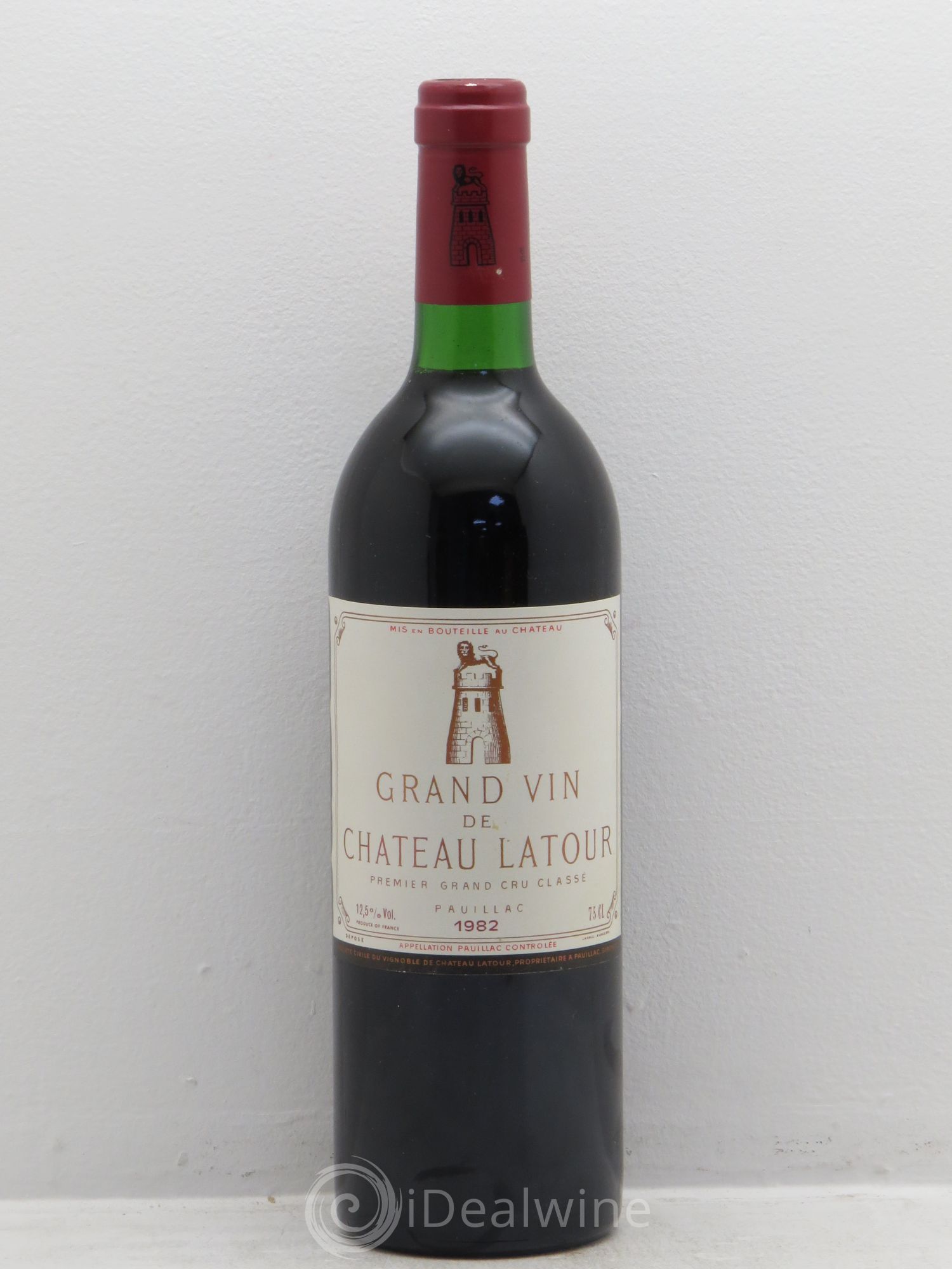 Château Latour 1er Grand Cru Classé 1982 - Lot de 1 bouteille - 0