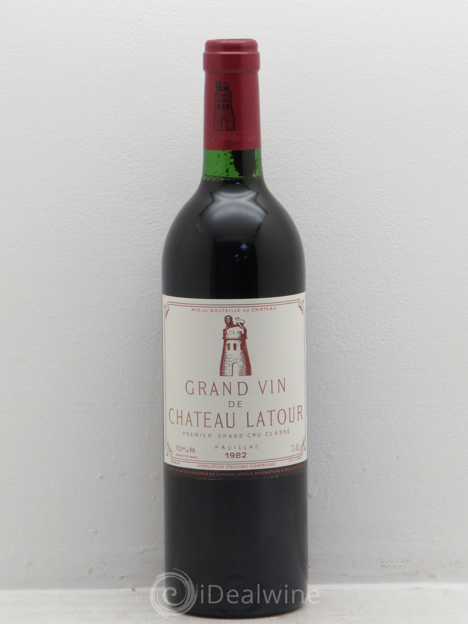 Château Latour 1er Grand Cru Classé 1982 - Lot de 1 bouteille - 0