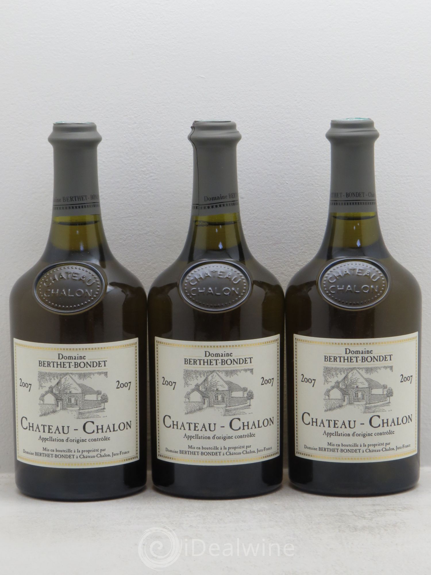Château-Chalon Berthet-Bondet 2007 - Lot de 3 bouteilles - 0