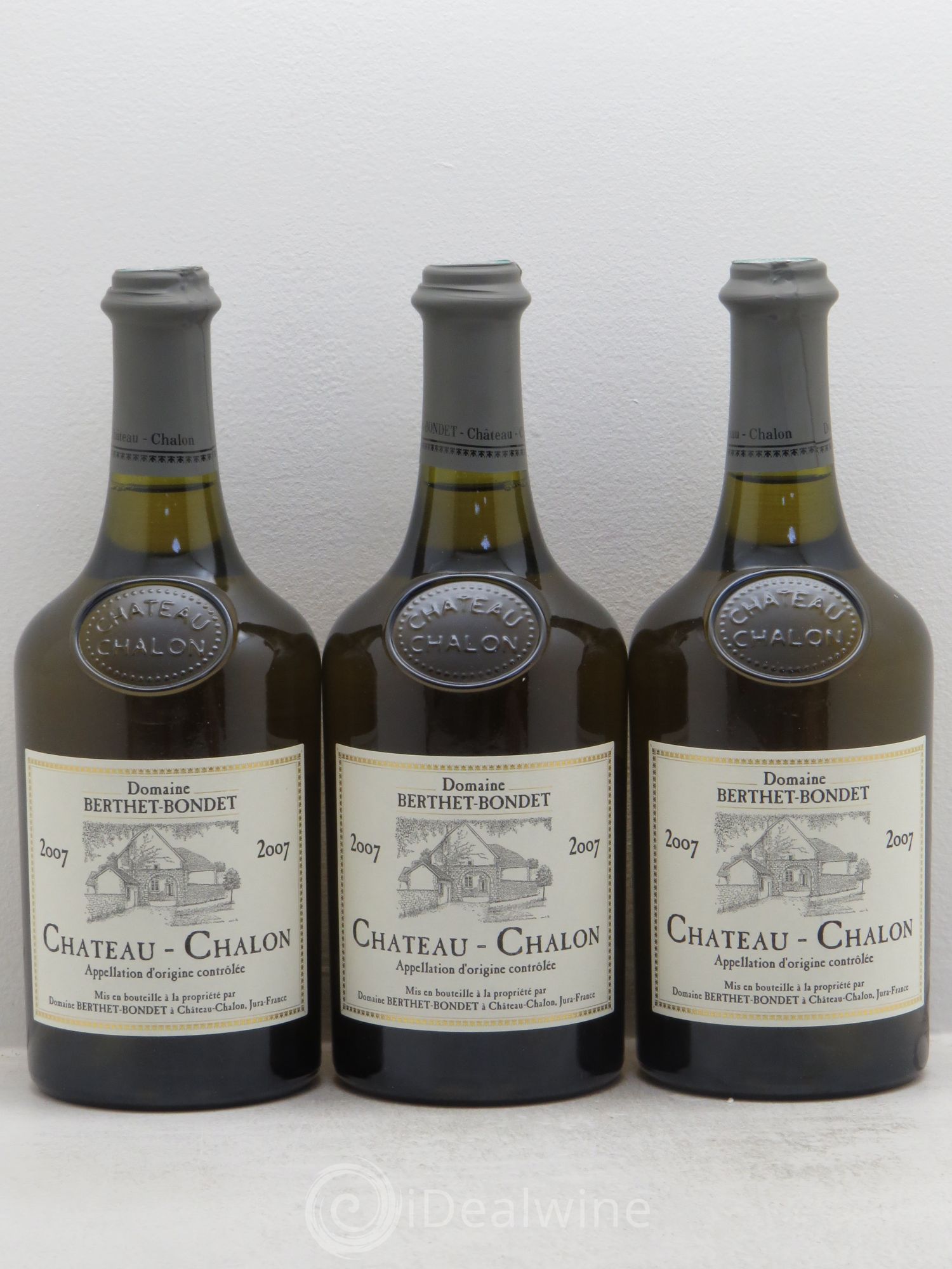 Château-Chalon Berthet-Bondet 2007 - Lot de 3 bouteilles - 0