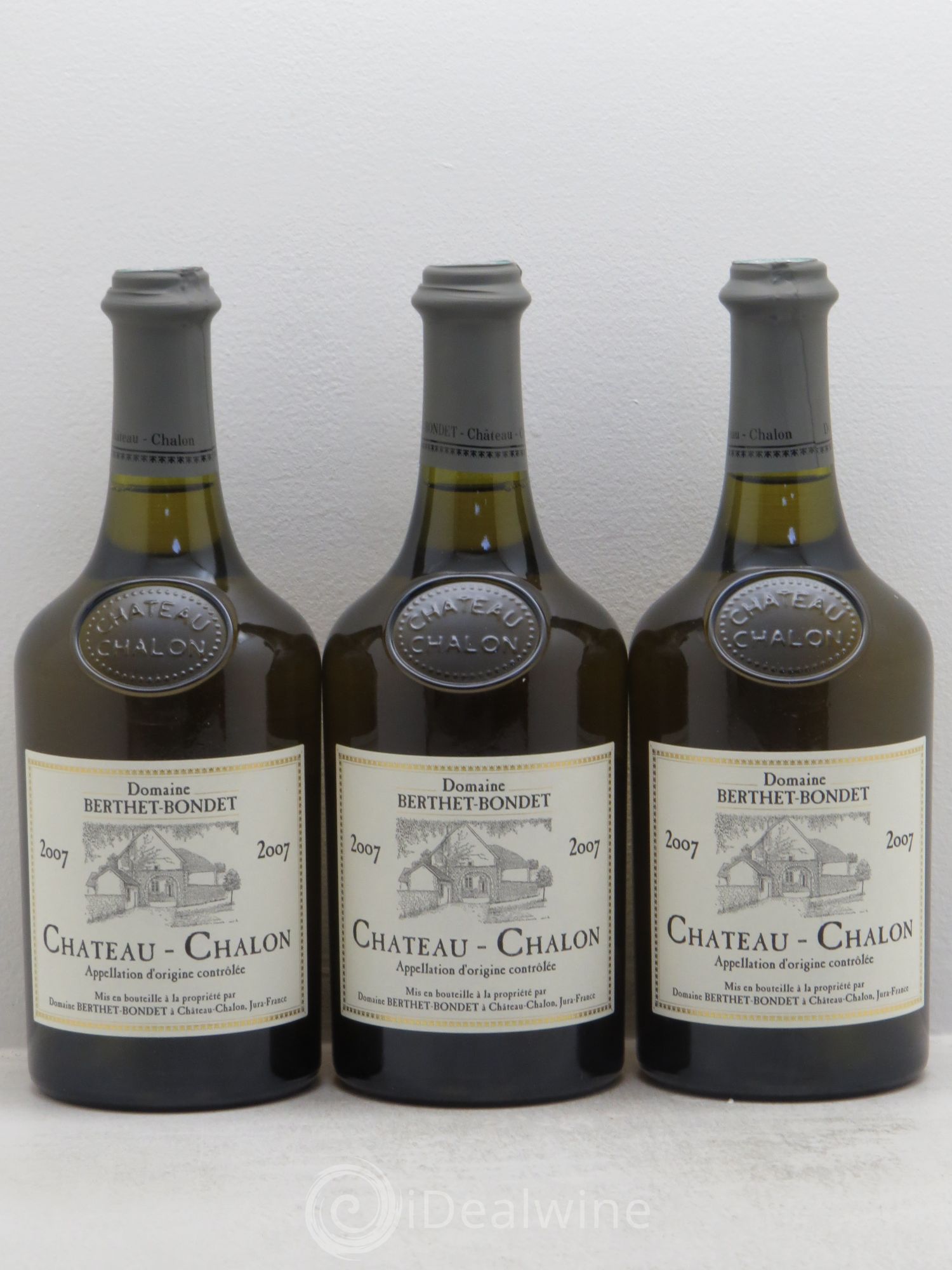 Château-Chalon Berthet-Bondet 2007 - Lot de 3 bouteilles - 0