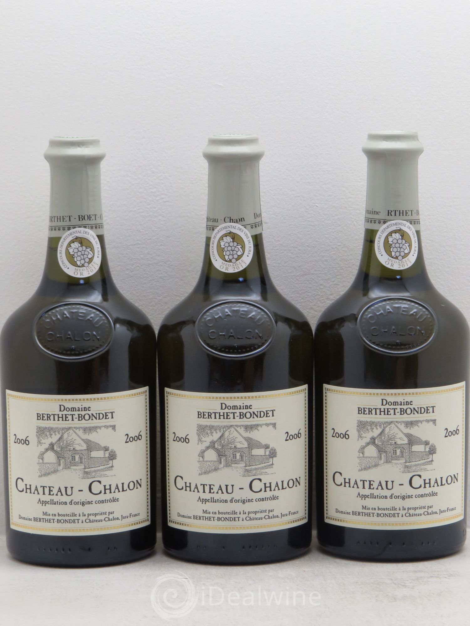 Château-Chalon Berthet-Bondet 2006 - Lot de 3 bouteilles - 0