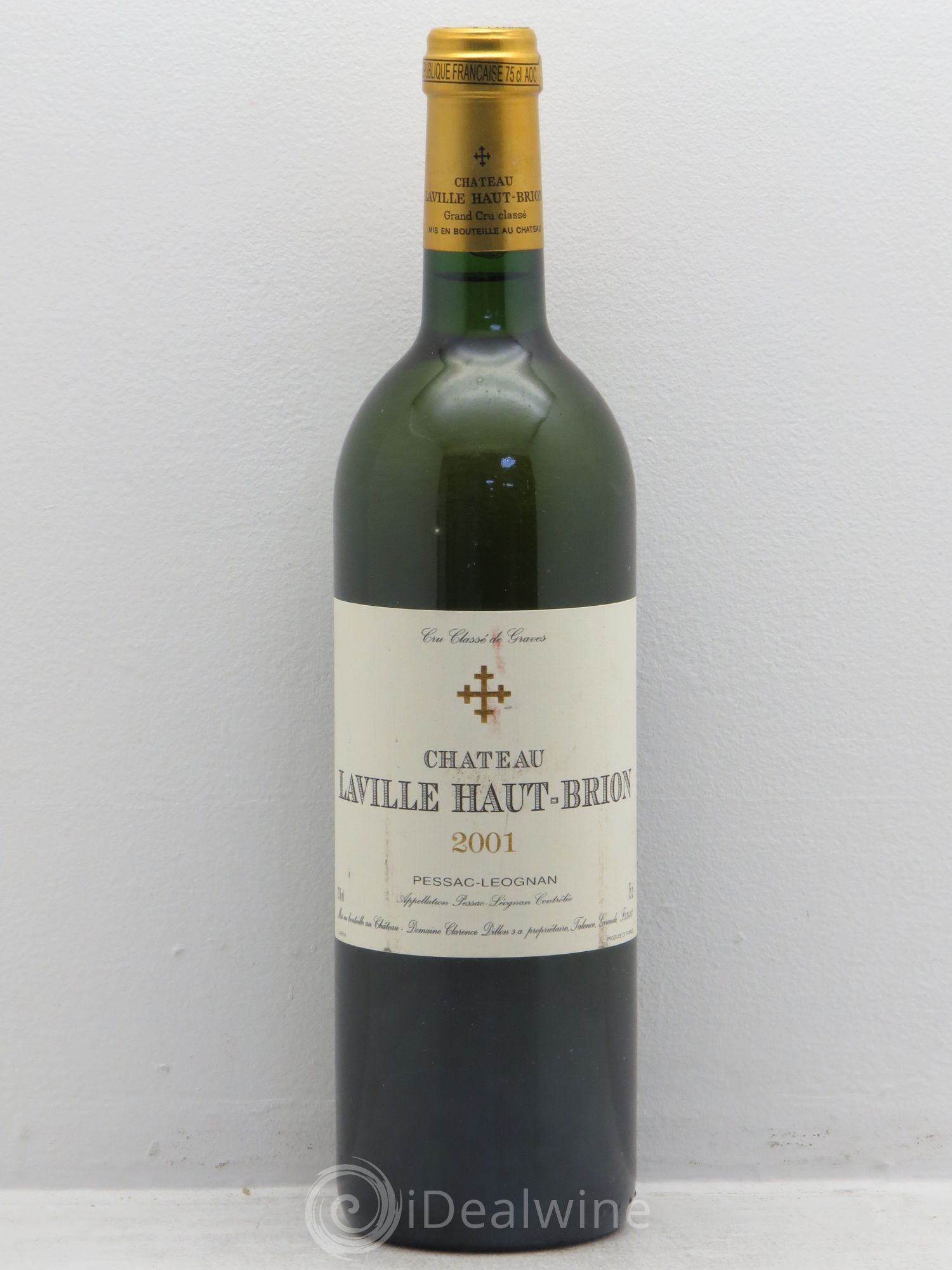 Château Laville Haut-Brion Cru Classé de Graves 2001 - Lot de 1 bouteille - 0