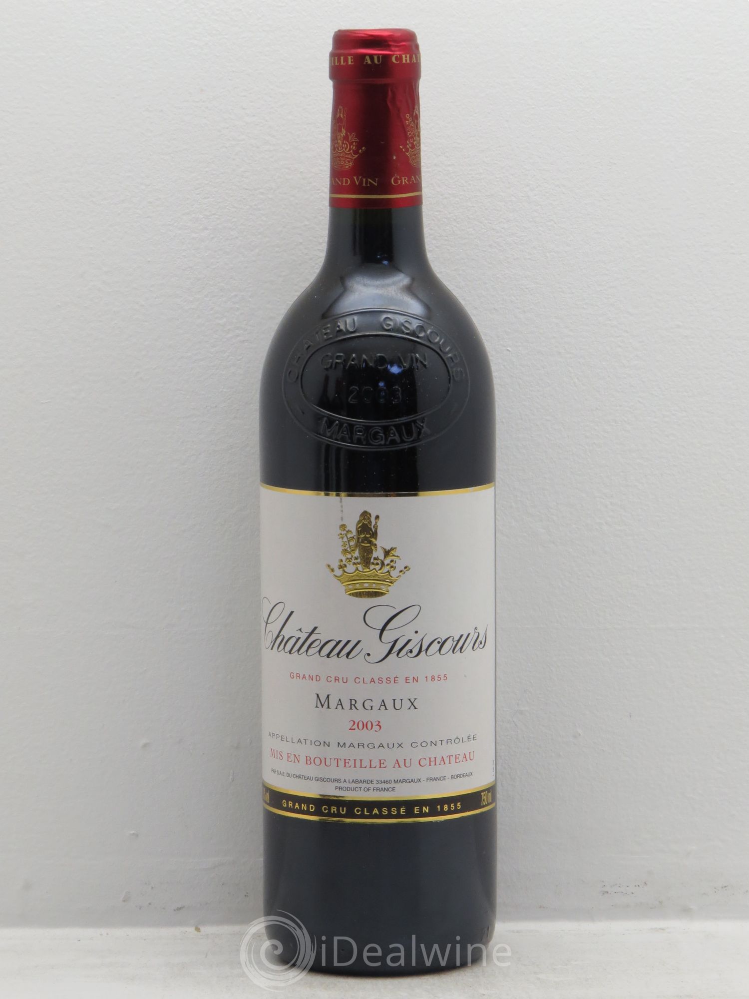 Château Giscours 3ème Grand Cru Classé 2003 - Lot de 6 bouteilles - 0