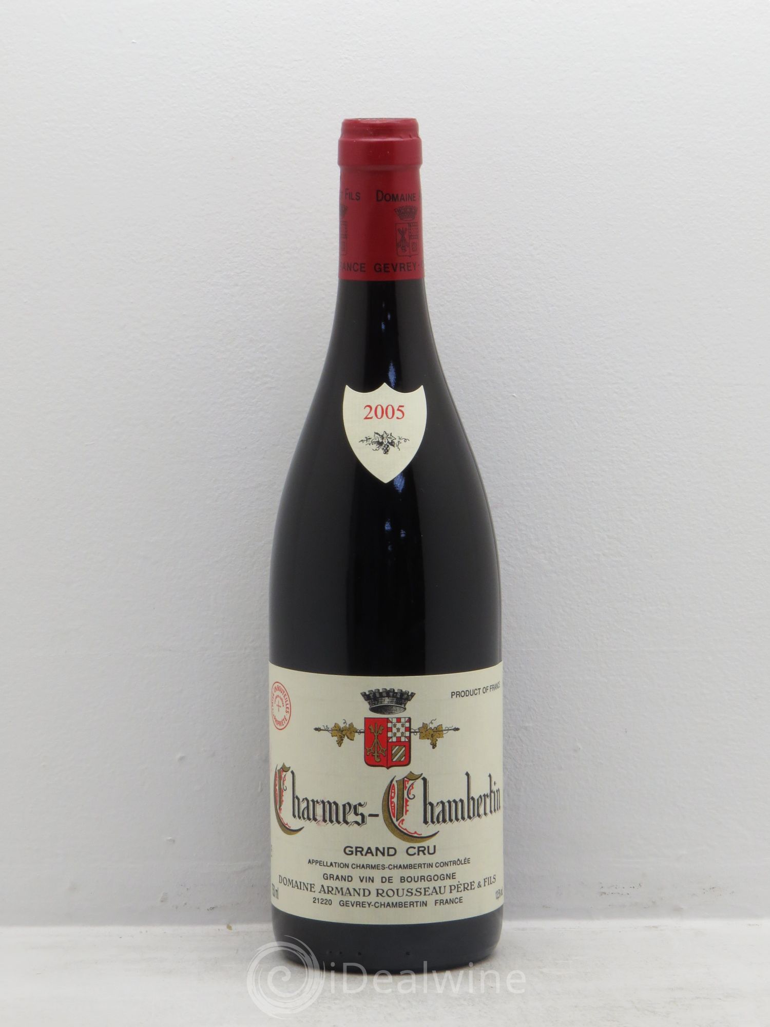 Charmes-Chambertin Grand Cru Armand Rousseau (Domaine) 2005 - Lot de 1 bouteille - 0