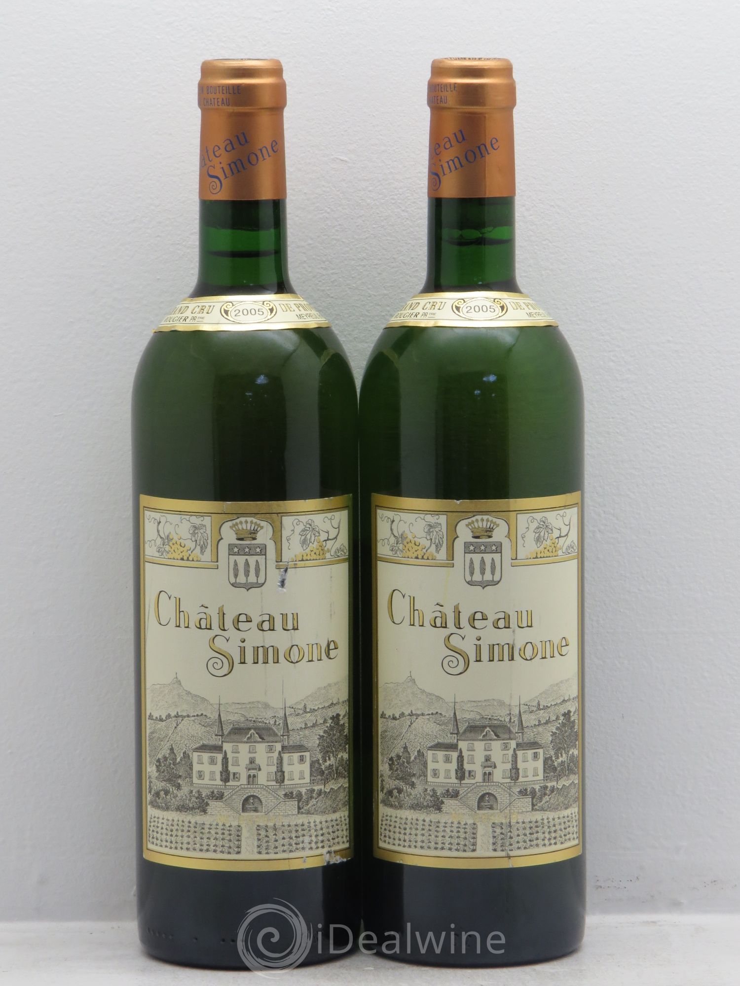 Palette Château Simone Famille Rougier 2005 - Posten von 2 Flaschen - 0
