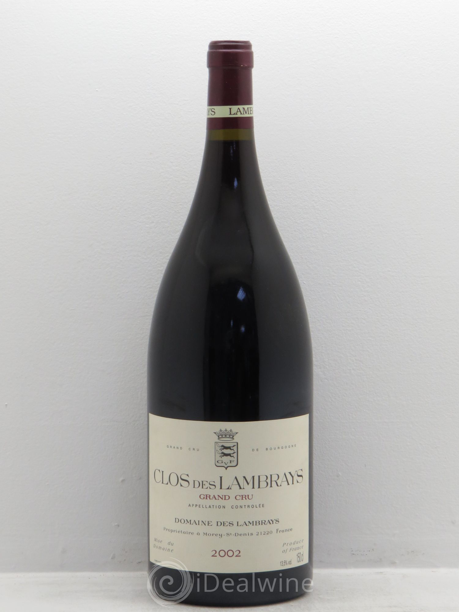 Clos des Lambrays Grand Cru Domaine des Lambrays 2002 - Lot de 1 magnum - 0