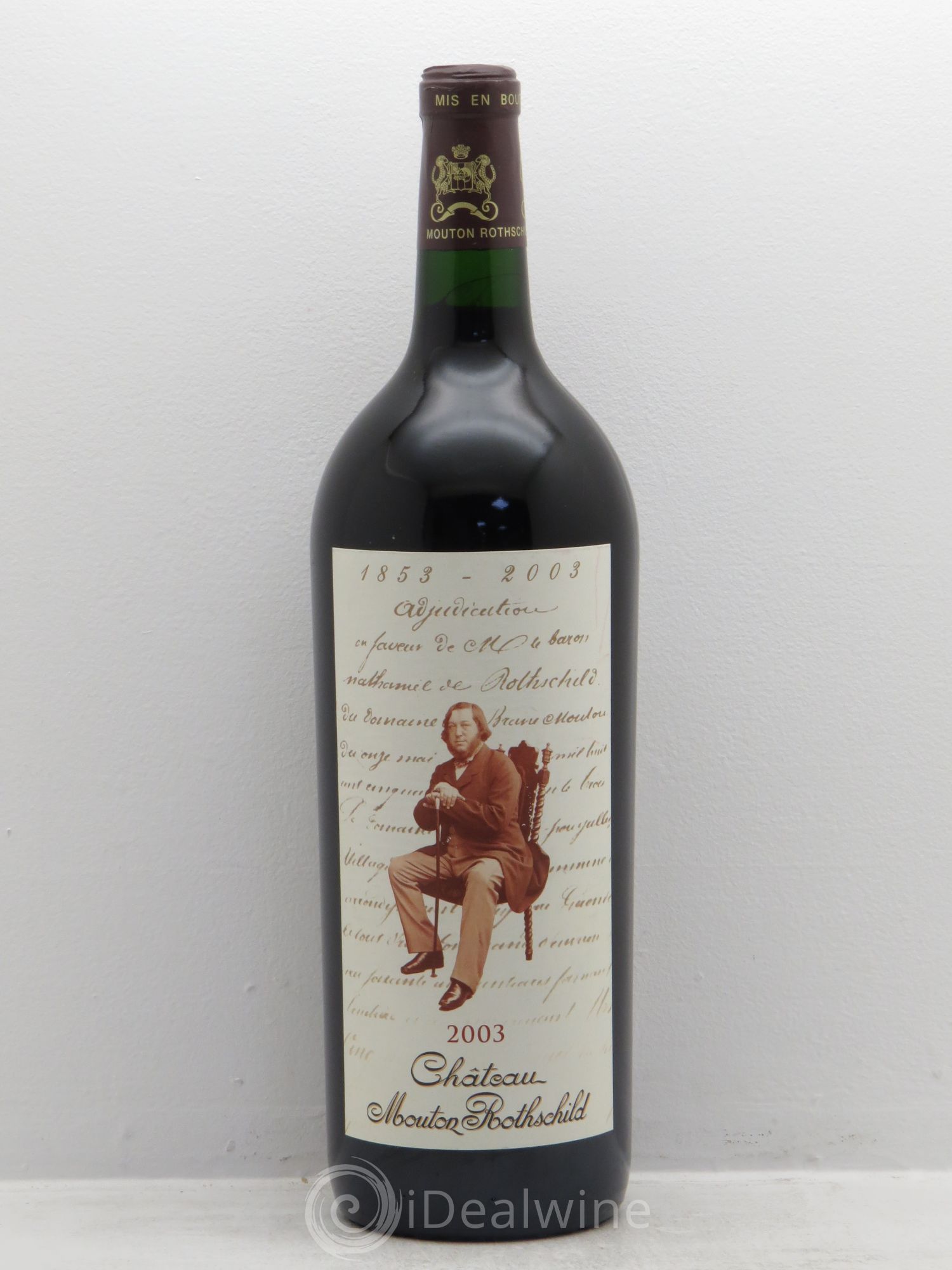 Château Mouton Rothschild 1er Grand Cru Classé 2003 - Lot de 1 magnum - 0