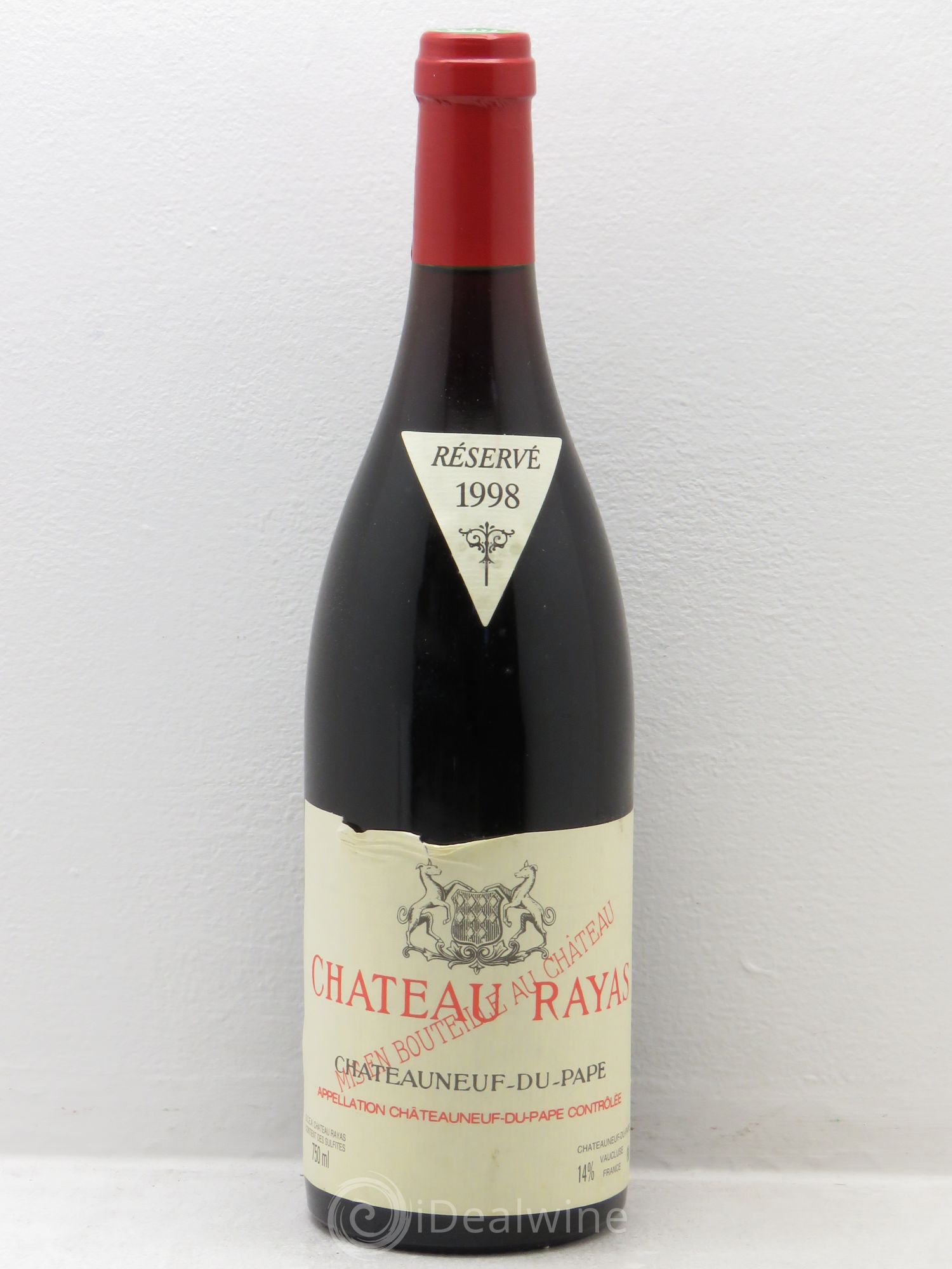Châteauneuf-du-Pape Château Rayas Emmanuel Reynaud 1998 - Lot de 1 bouteille - 0
