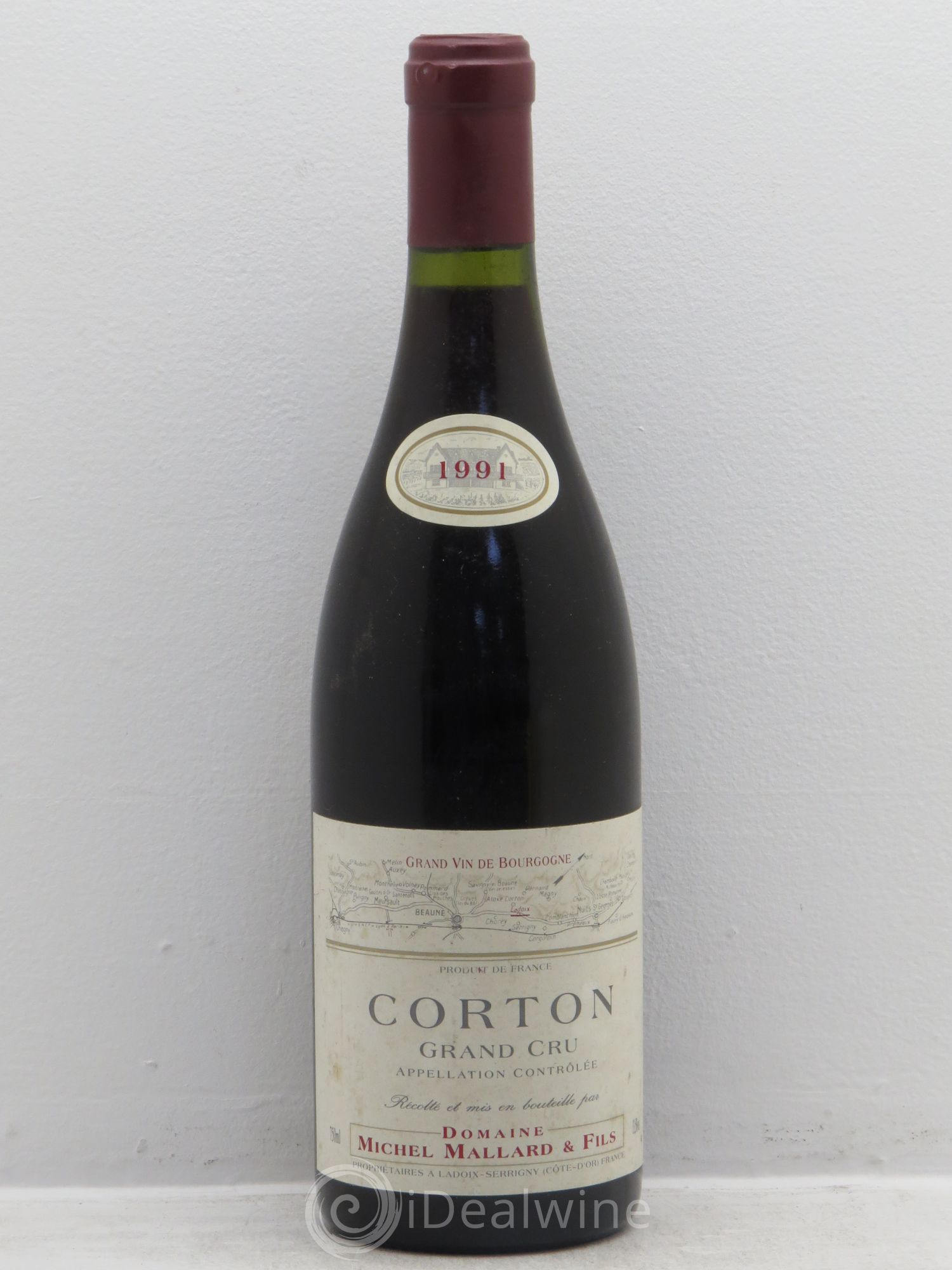 Corton Grand Cru Domaine Mallard 1991 - Lot de 6 bouteilles - 0