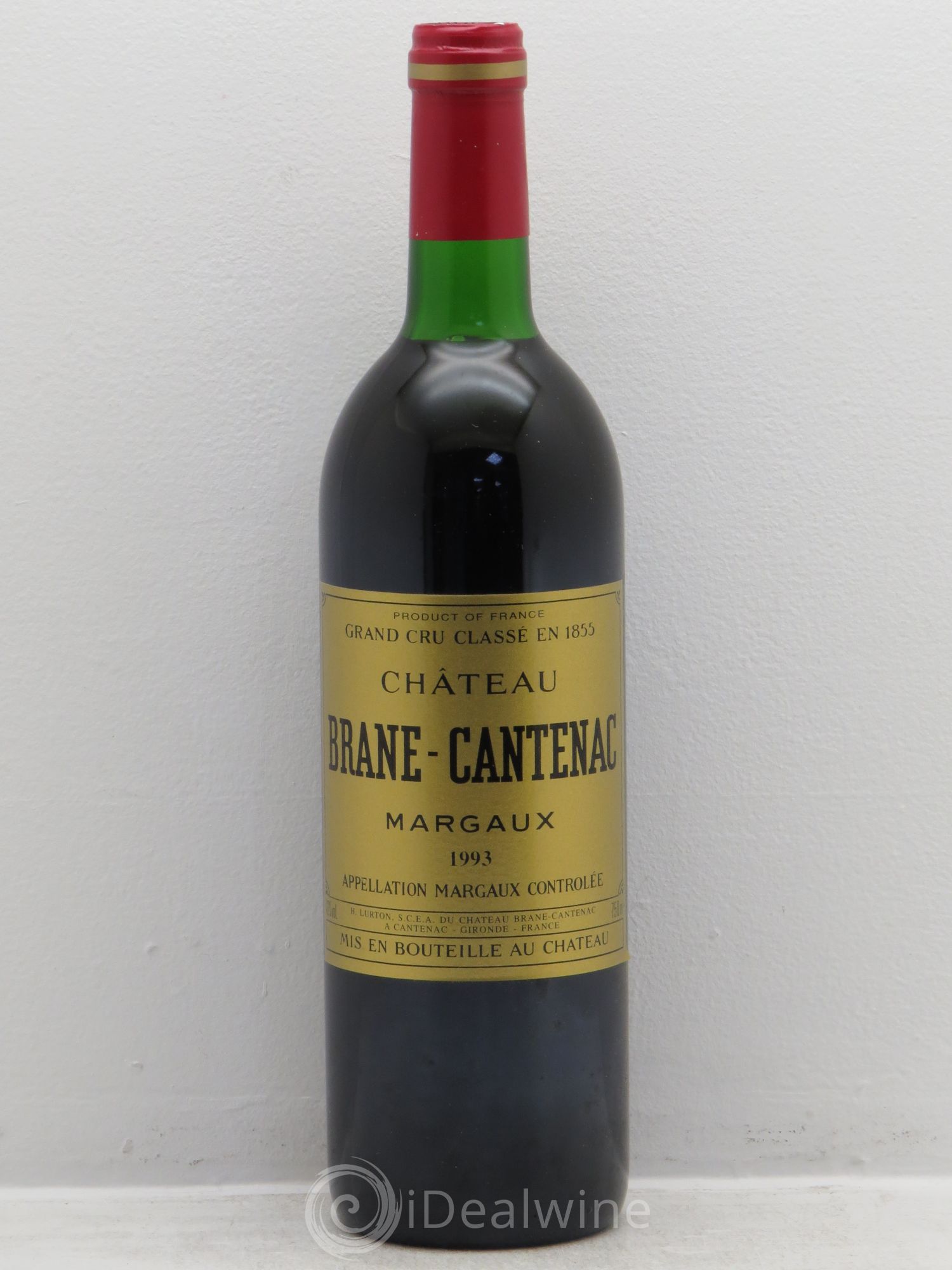 Château Brane Cantenac 2ème Grand Cru Classé 1993 - Lot de 6 bouteilles - 0