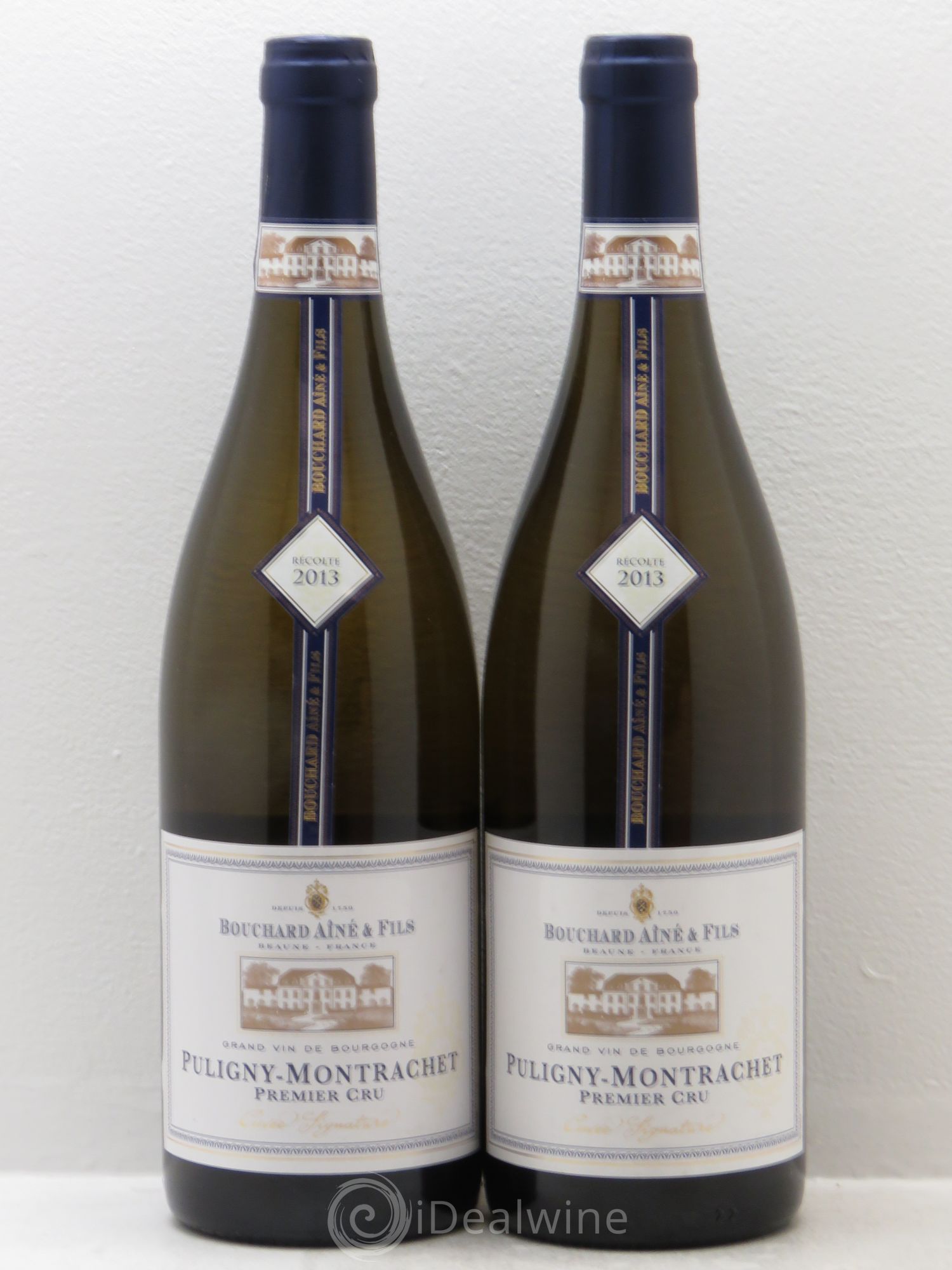 Puligny-Montrachet 1er Cru Cuvée Signature Bouchard Ainé 2013 - Lotto di 2 bottiglie - 0