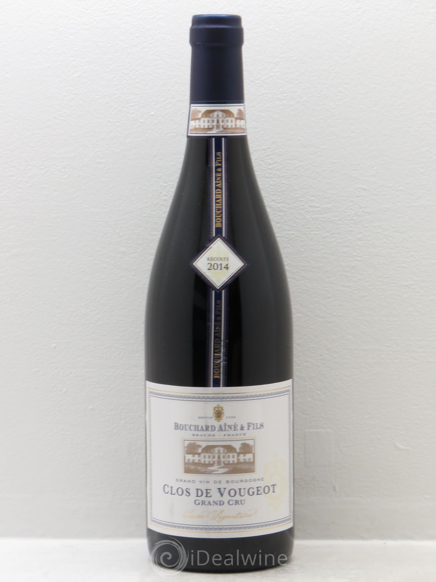 Clos de Vougeot Grand Cru Bouchard Ainé 2014 - Lot de 6 bouteilles - 0