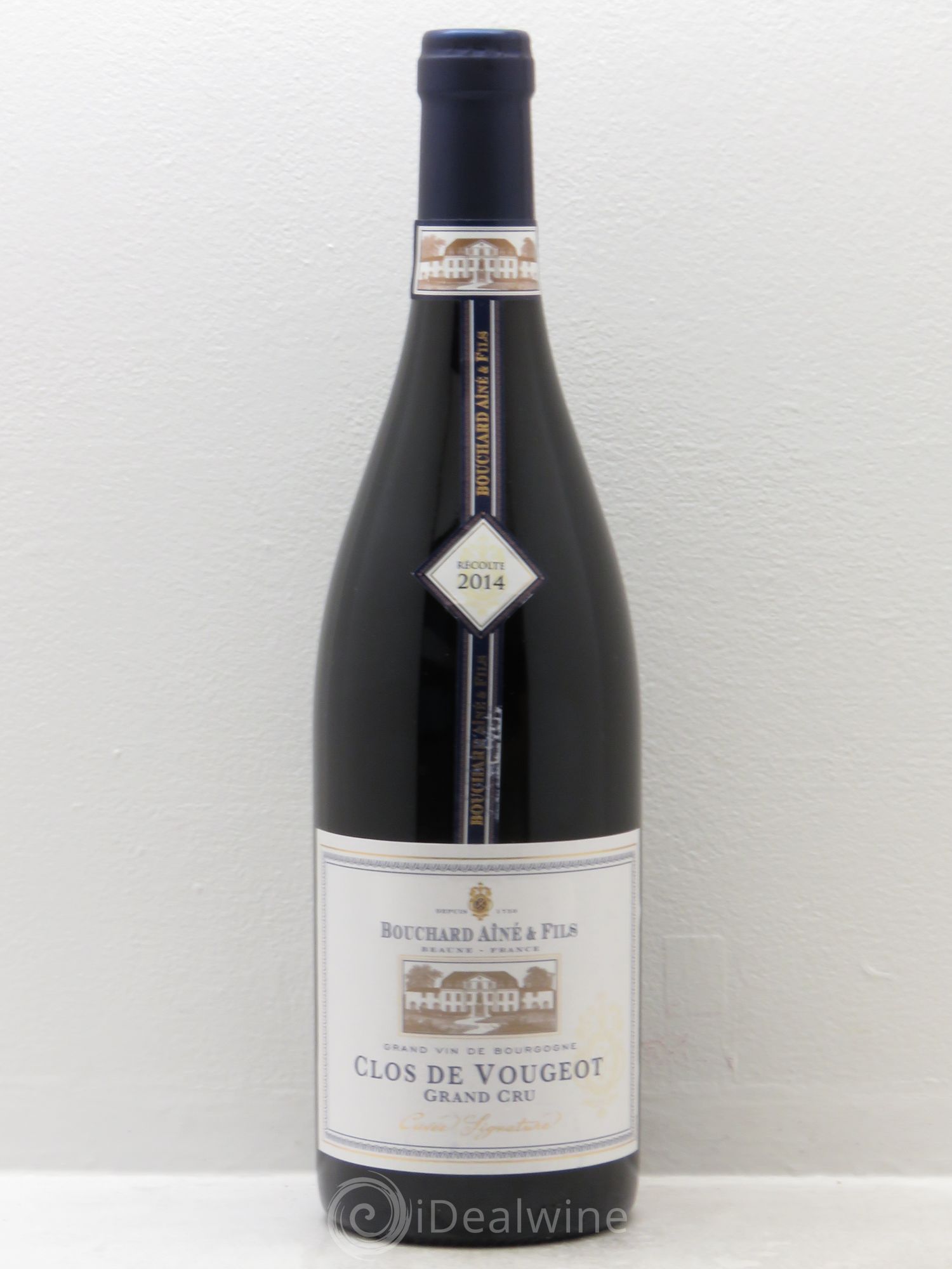 Clos de Vougeot Grand Cru Bouchard Ainé 2014 - Lot de 1 bouteille - 0