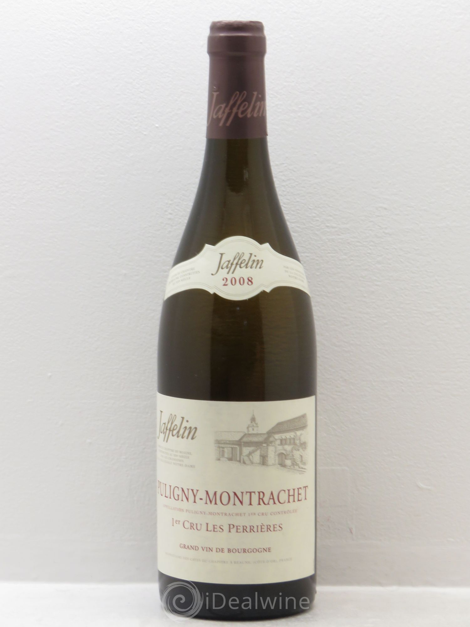 Puligny-Montrachet 1er Cru Domaine Jaffelin 2008 - Lot de 6 bouteilles - 0