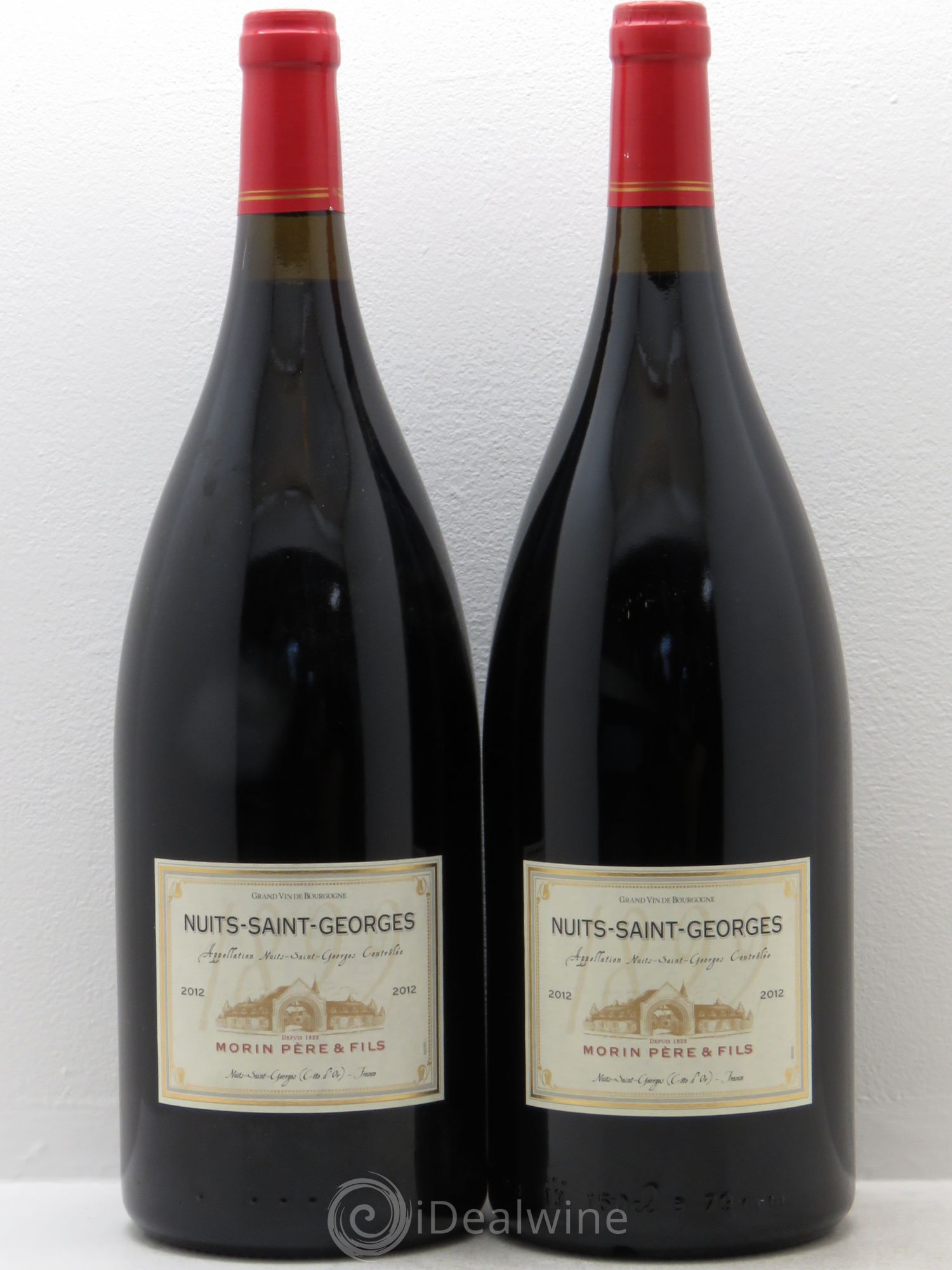 Nuits-Saint-Georges Domaine Morin 2012 - Lot de 2 magnums - 0