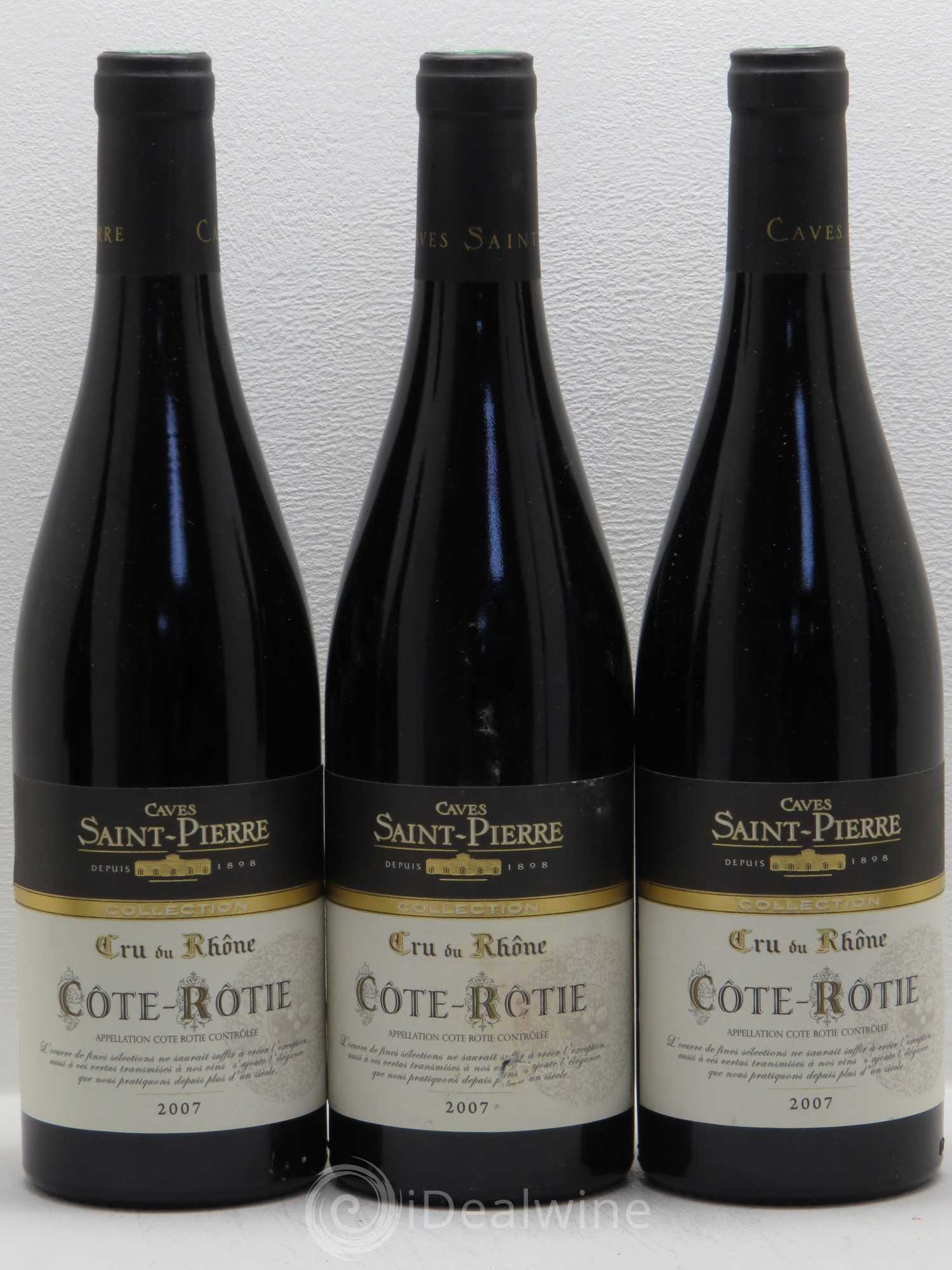 Côte-Rôtie Caves Saint Pierre 2007 - Posten von 5 Flaschen - 1