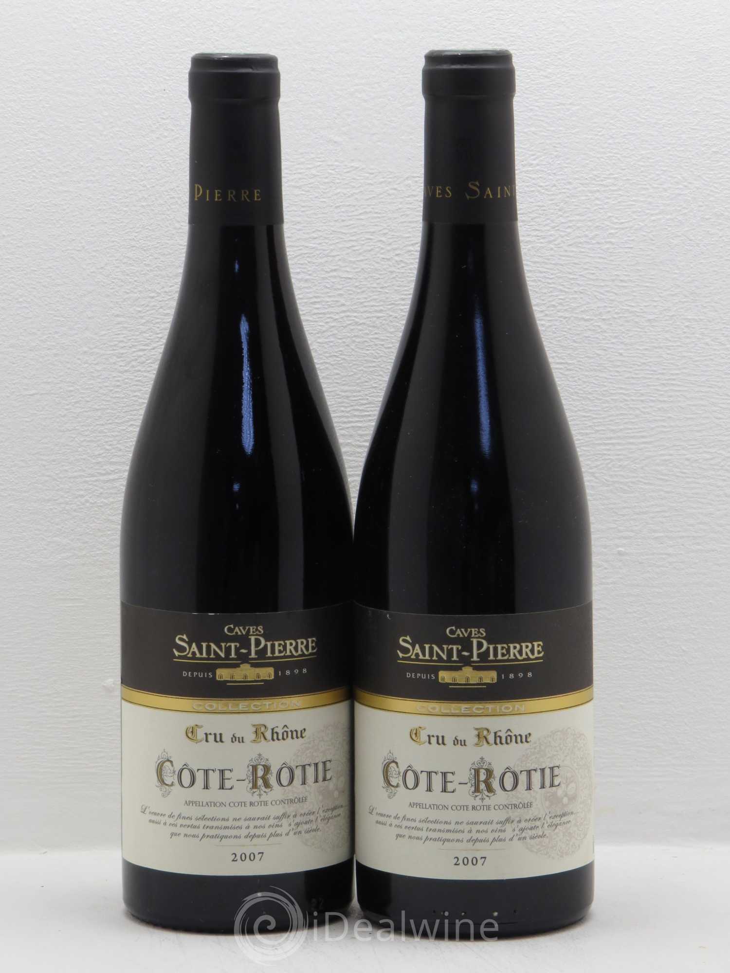 Côte-Rôtie Caves Saint Pierre 2007 - Posten von 5 Flaschen - 2