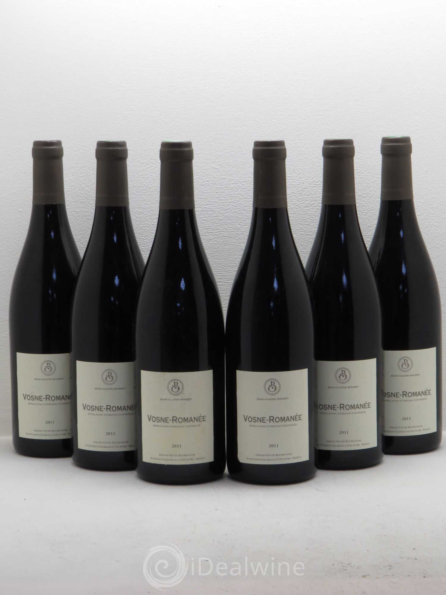 Vosne-Romanée Domaine Jean Claude Boisset 2011 - Posten von 6 Flaschen - 0