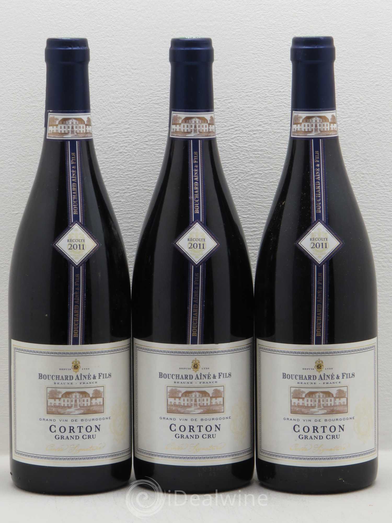 Corton Grand Cru Aîné (sans prix de réserve) 2011 - Posten von 3 Flaschen - 0