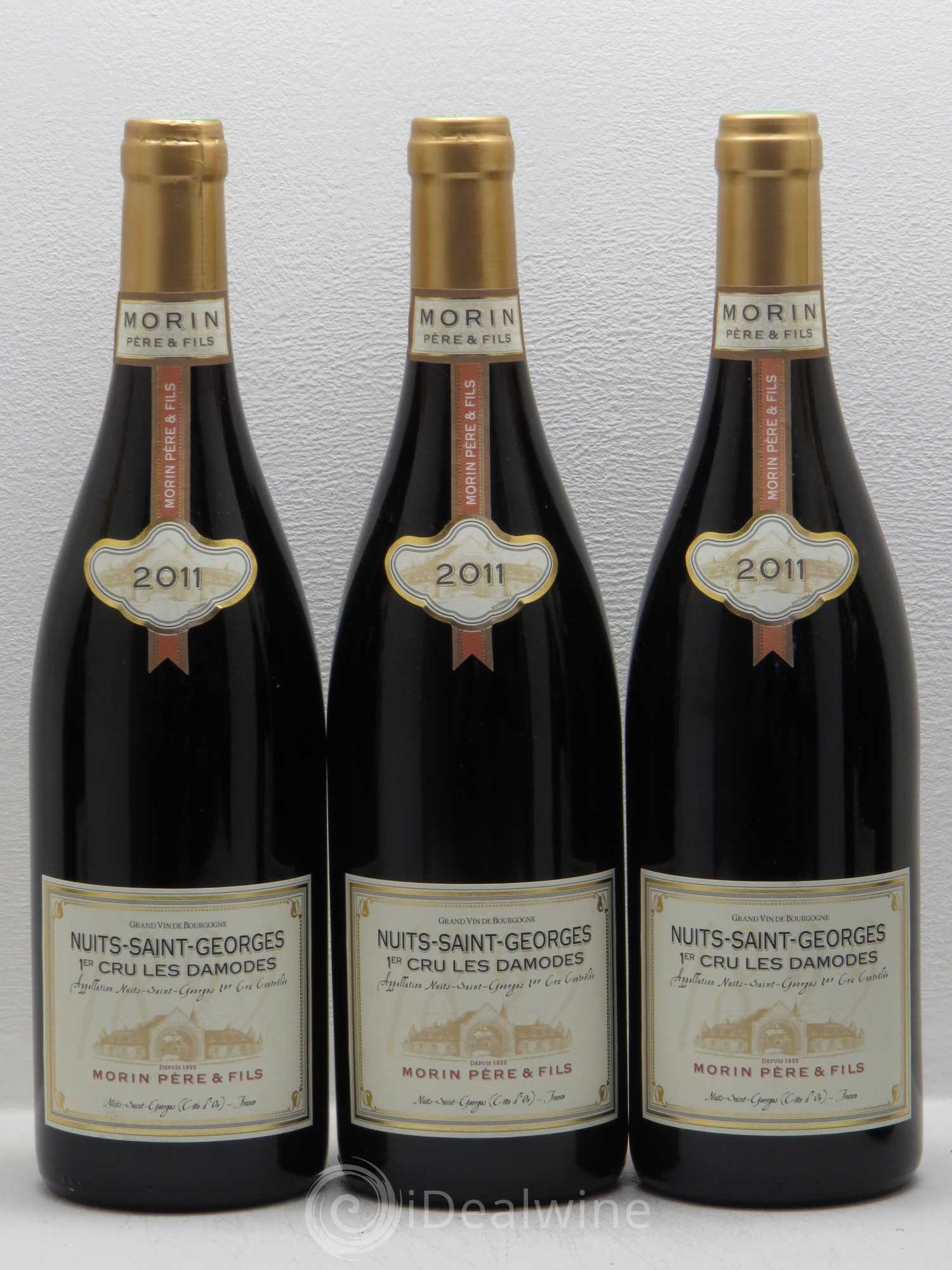 Nuits-Saint-Georges 1er Cru Les Damodes Morin 2011 - Lot de 6 bouteilles - 1