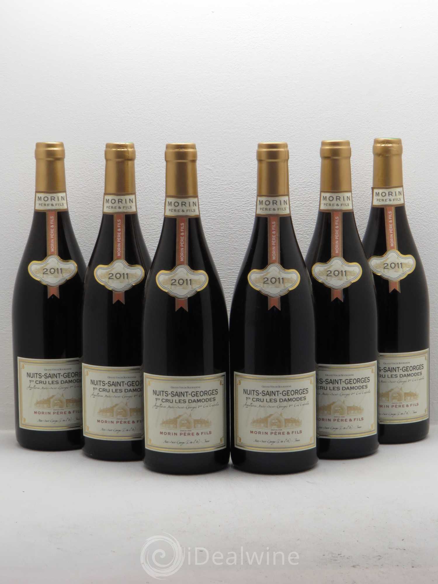Nuits-Saint-Georges 1er Cru Les Damodes Morin 2011 - Lot de 6 bouteilles - 0