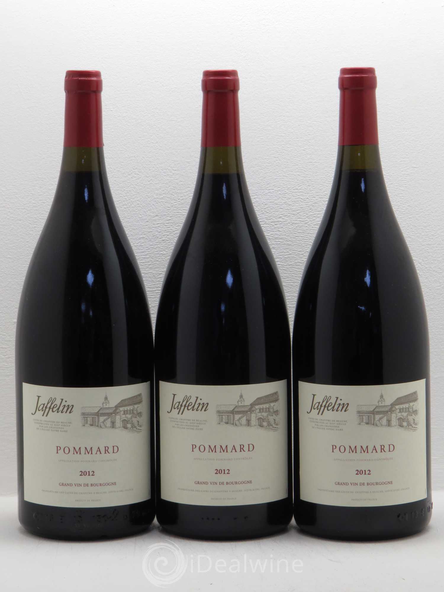 Pommard Jaffelin 2012 - Lot de 3 magnums - 0