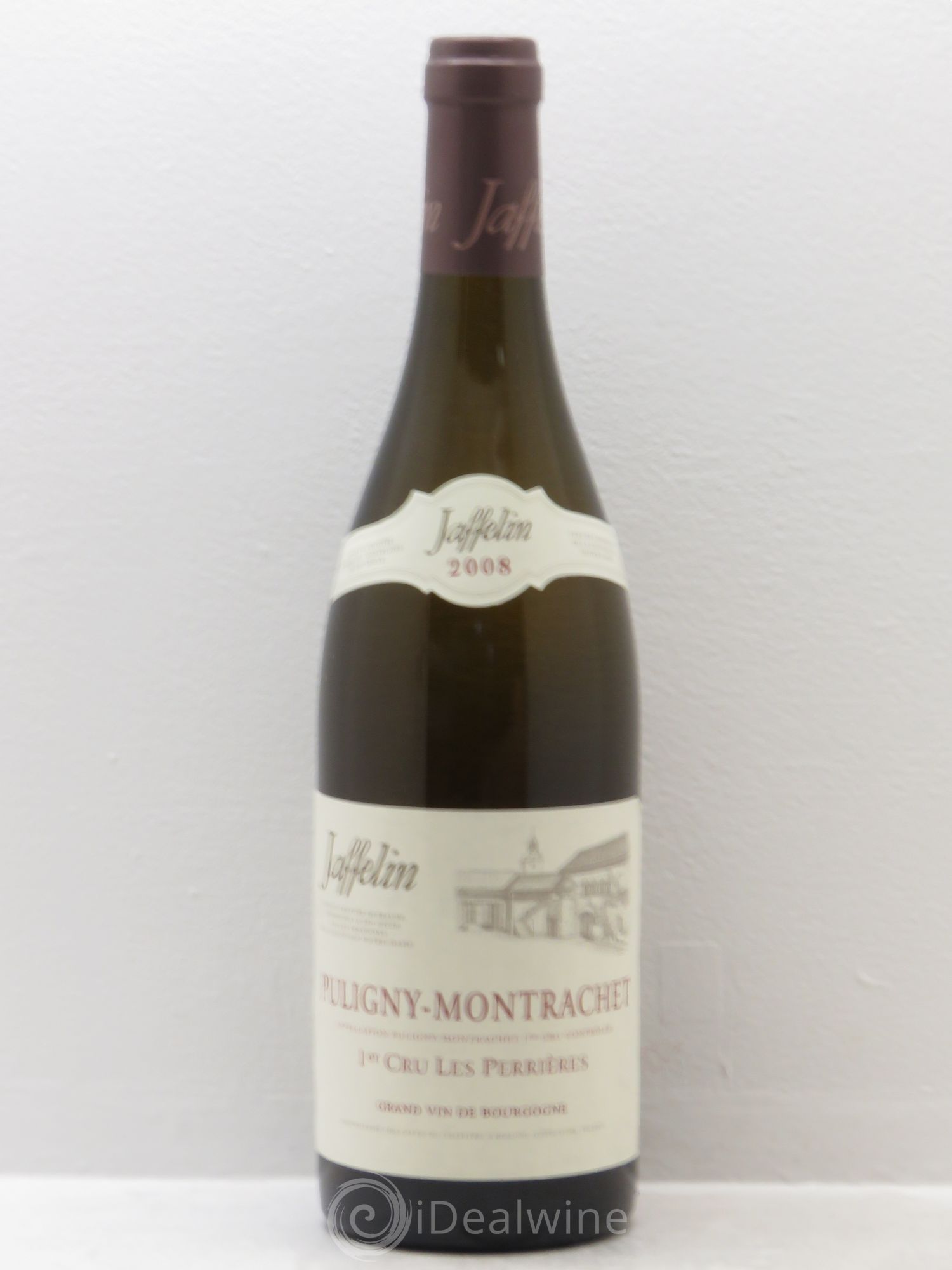 Puligny-Montrachet 1er Cru Domaine Jaffelin 2008 - Lot de 1 bouteille - 0