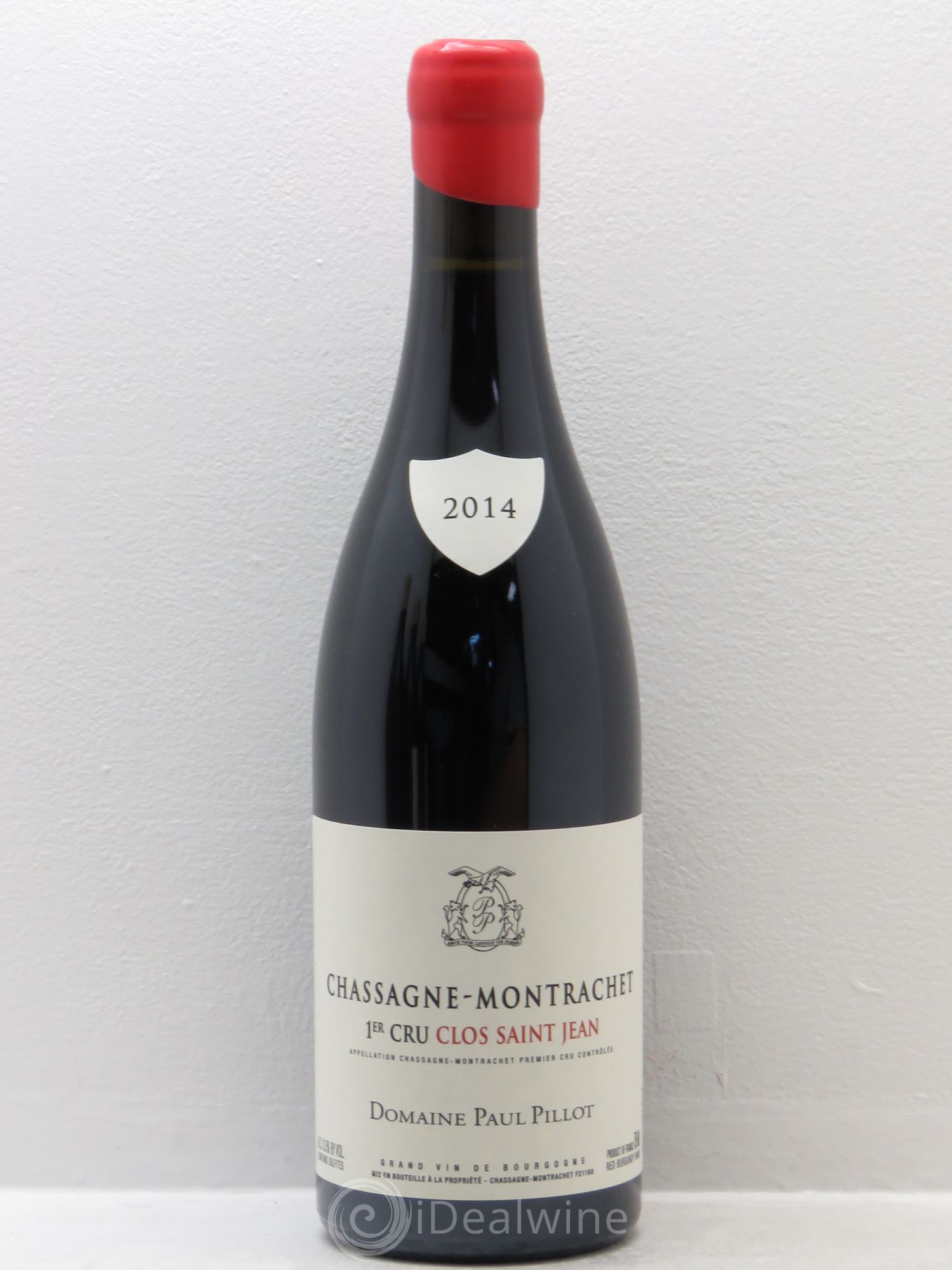 Chassagne-Montrachet 1er Cru Clos Saint-Jean Paul Pillot (Domaine) 2014 - Lot de 1 bouteille - 0