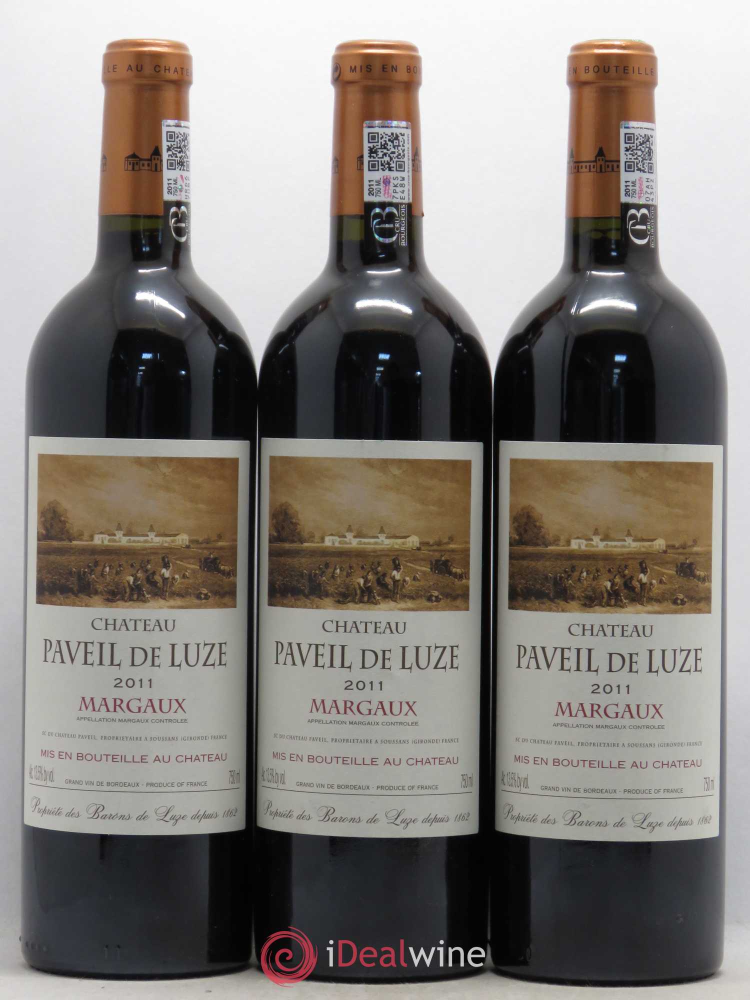 Château Paveil de Luze Cru Bourgeois 2011 - Lot de 6 bouteilles - 2