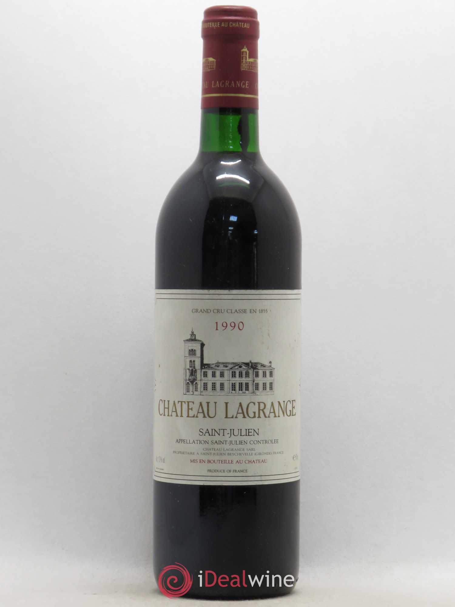 Château Lagrange 3ème Grand Cru Classé 1990 - Lot de 1 bouteille - 0