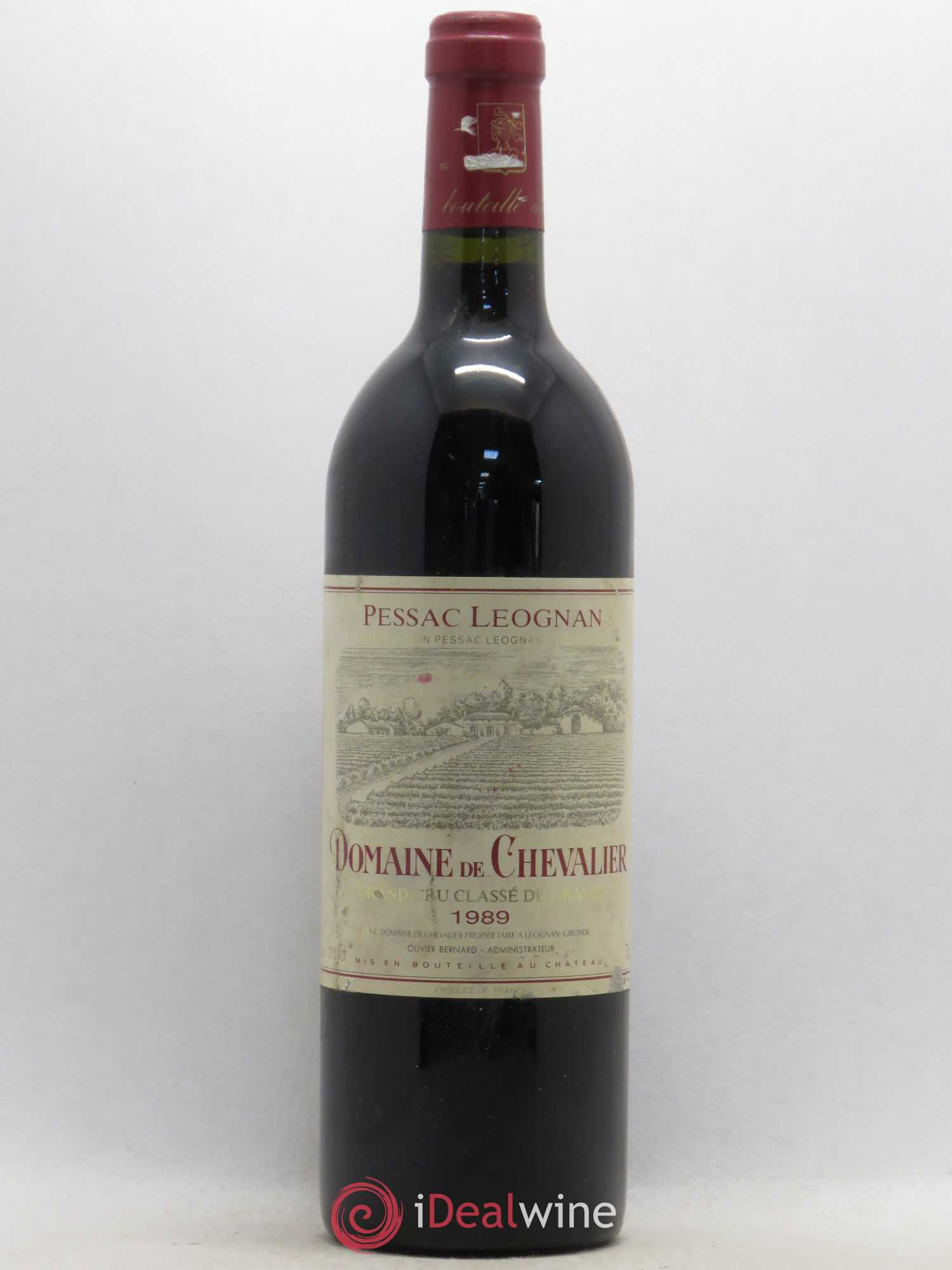 Domaine de Chevalier Cru Classé de Graves 1989 - Lot de 1 bouteille - 0
