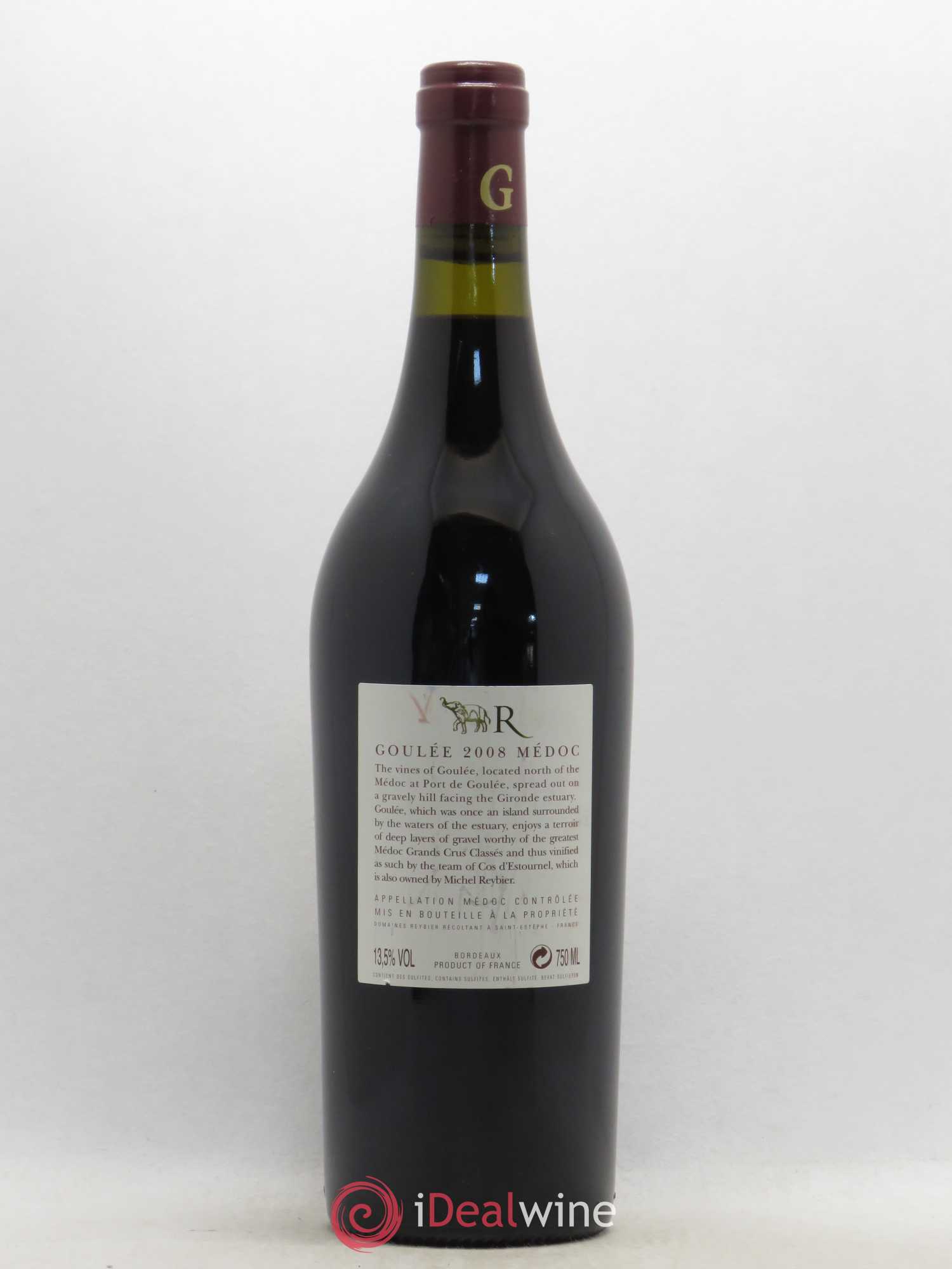 Goulée By Cos d'Estournel 2008 - Lot de 1 bouteille - 1