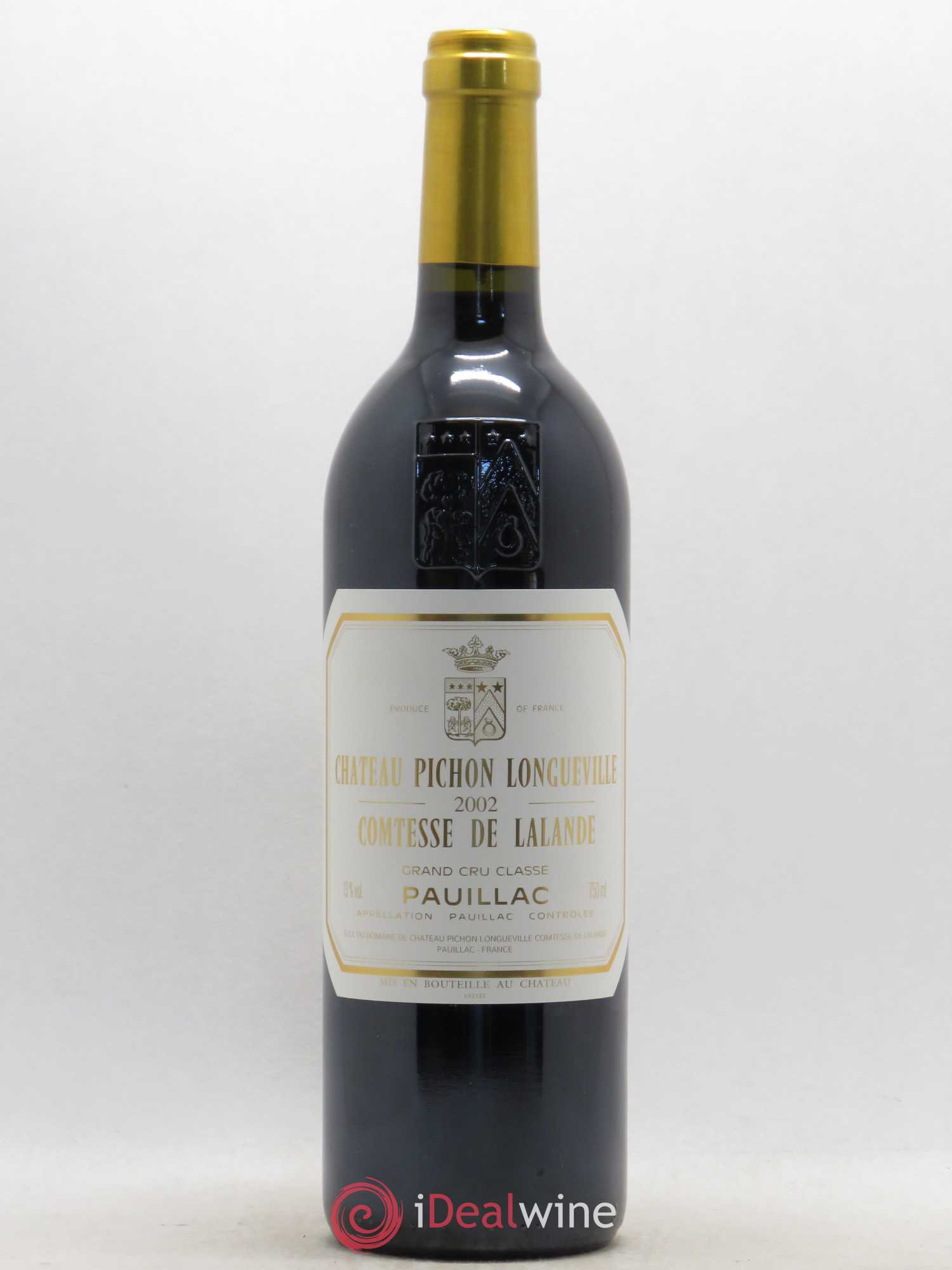 Château Pichon Longueville Comtesse de Lalande 2ème Grand Cru Classé 2002 - Lot de 1 bouteille - 0