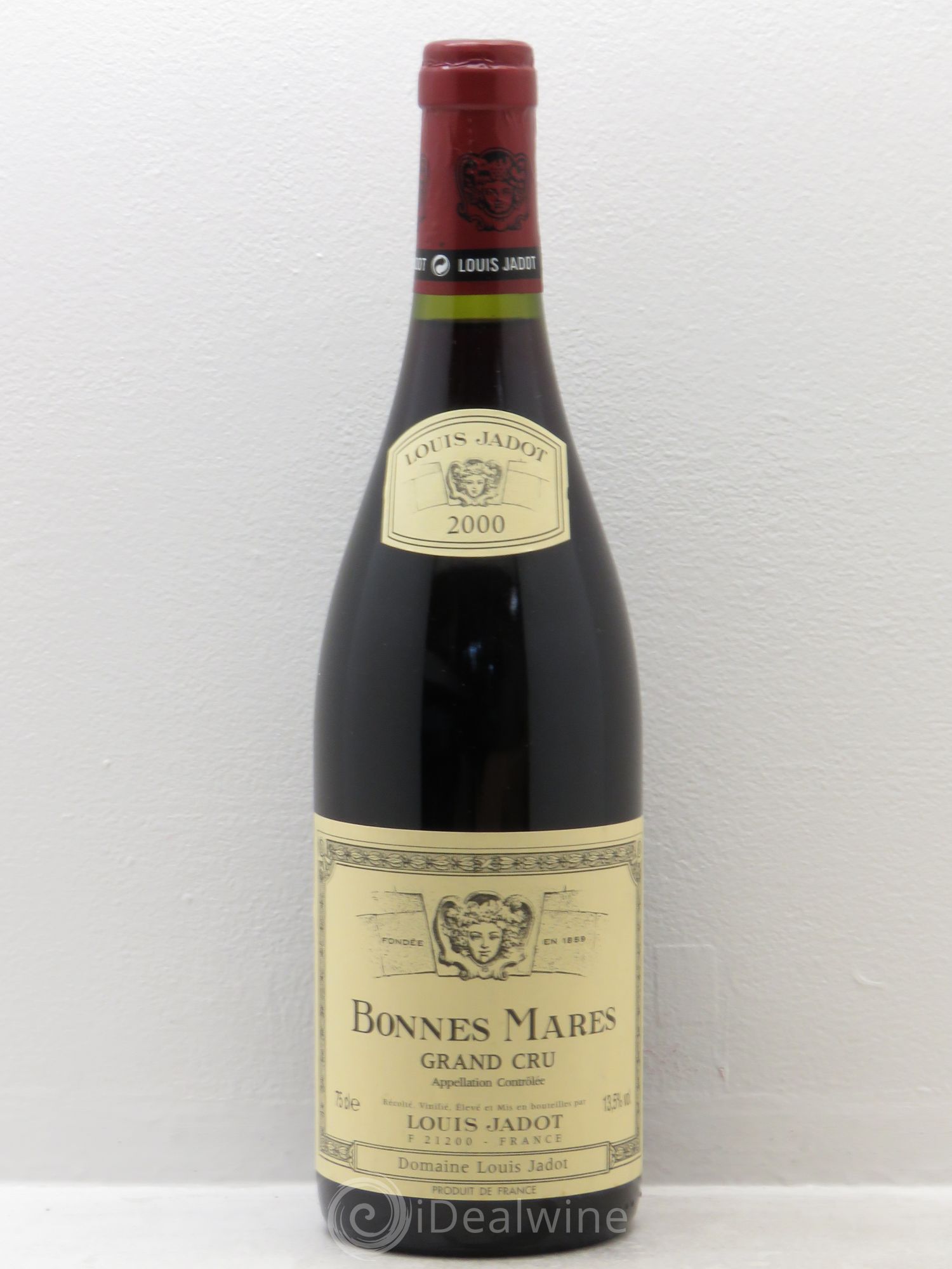 Bonnes-Mares Grand Cru Domaine Louis Jadot 2000 - Lot de 1 bouteille - 0