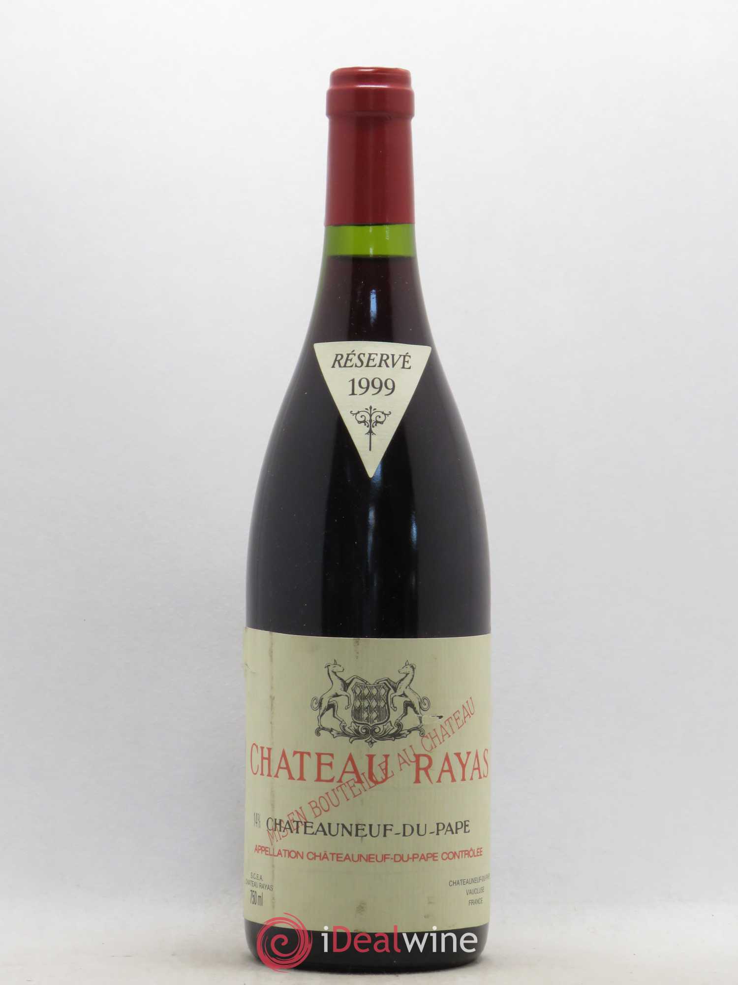 Châteauneuf-du-Pape Château Rayas Emmanuel Reynaud 1999 - Lot de 1 bouteille - 0